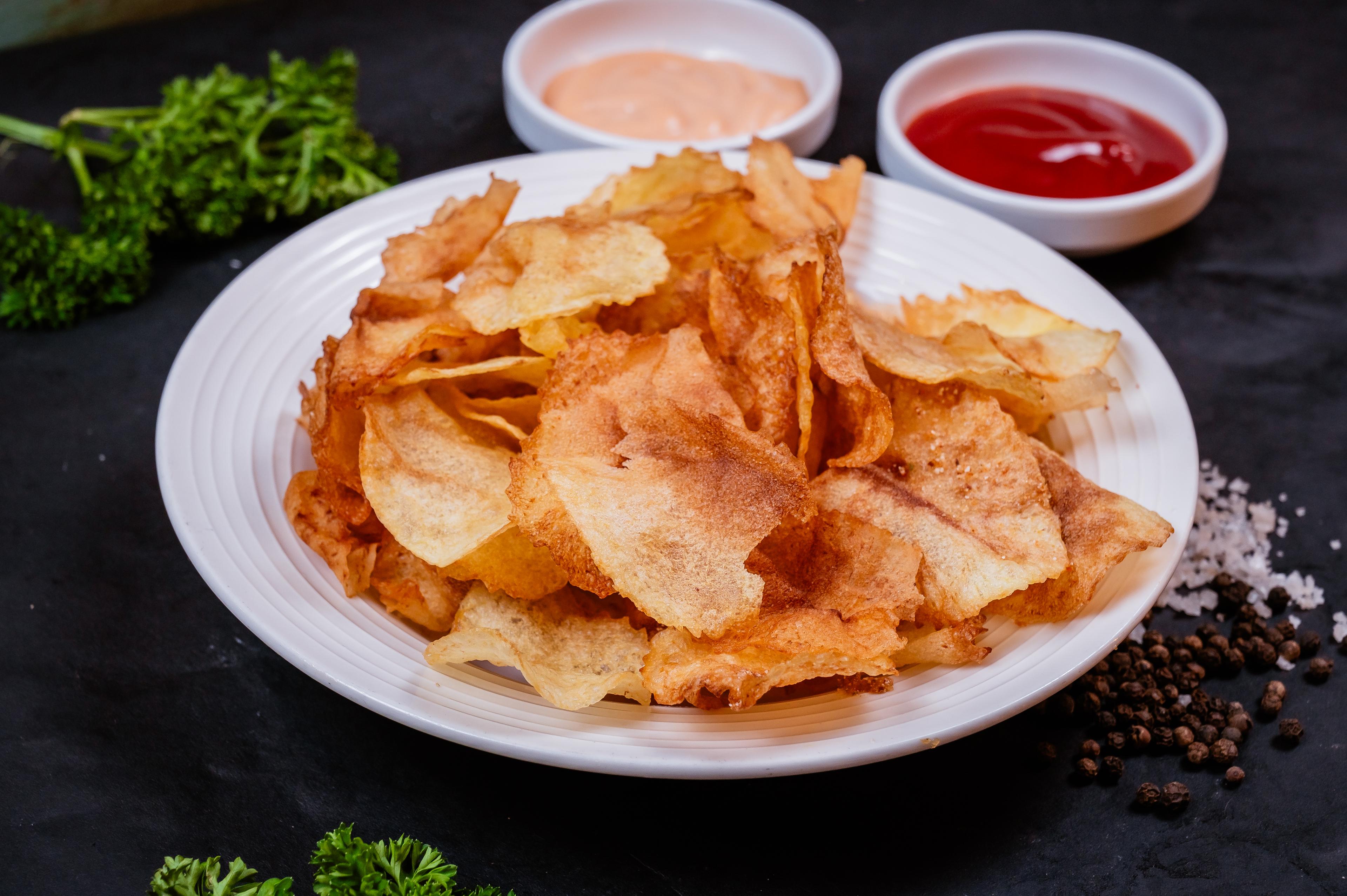 ដំឡូងបារាំងចំណិតបំពង Potato chips 薯片