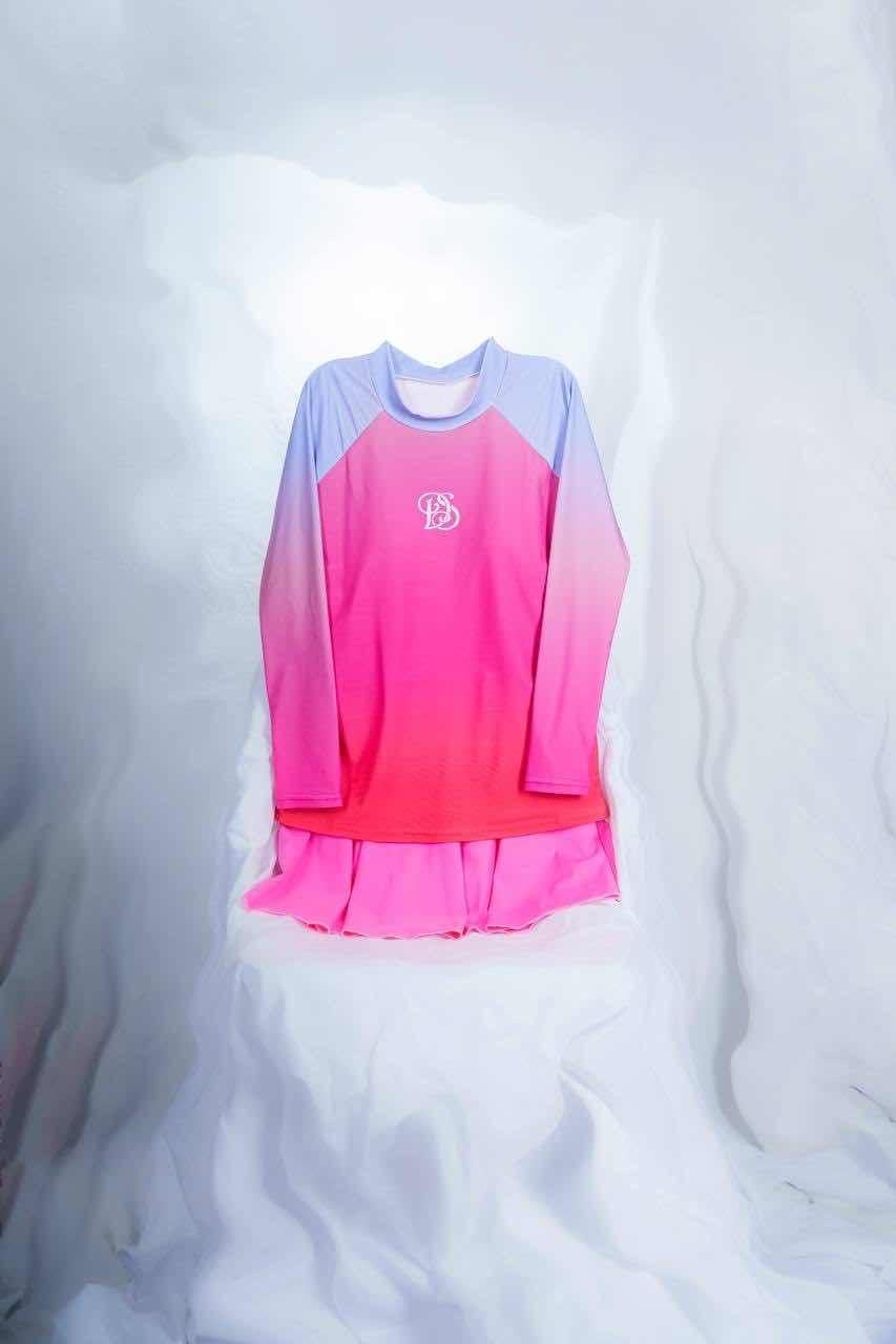 DS Ombre Set Skirt F•2XL