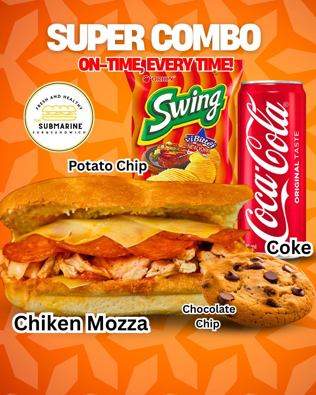 Super Comb Set 4in1 (Chicken Mozzar)