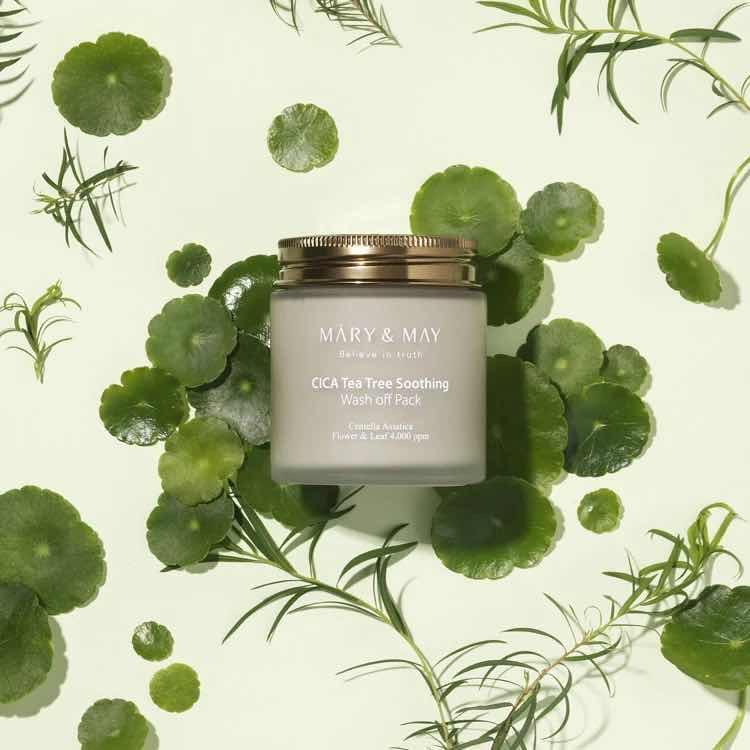 Mary&May Cica Tea Tree Soothing Wash Off Pack