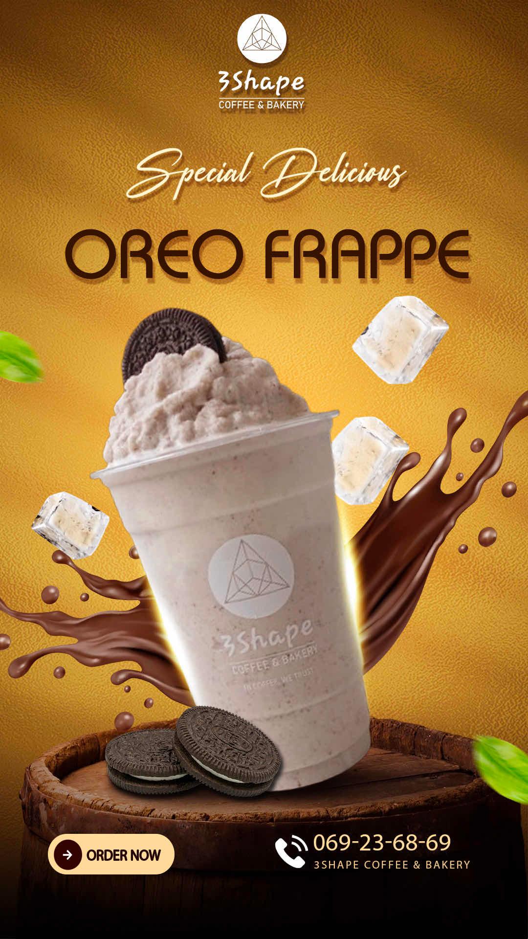 Oreo Milk Frappe