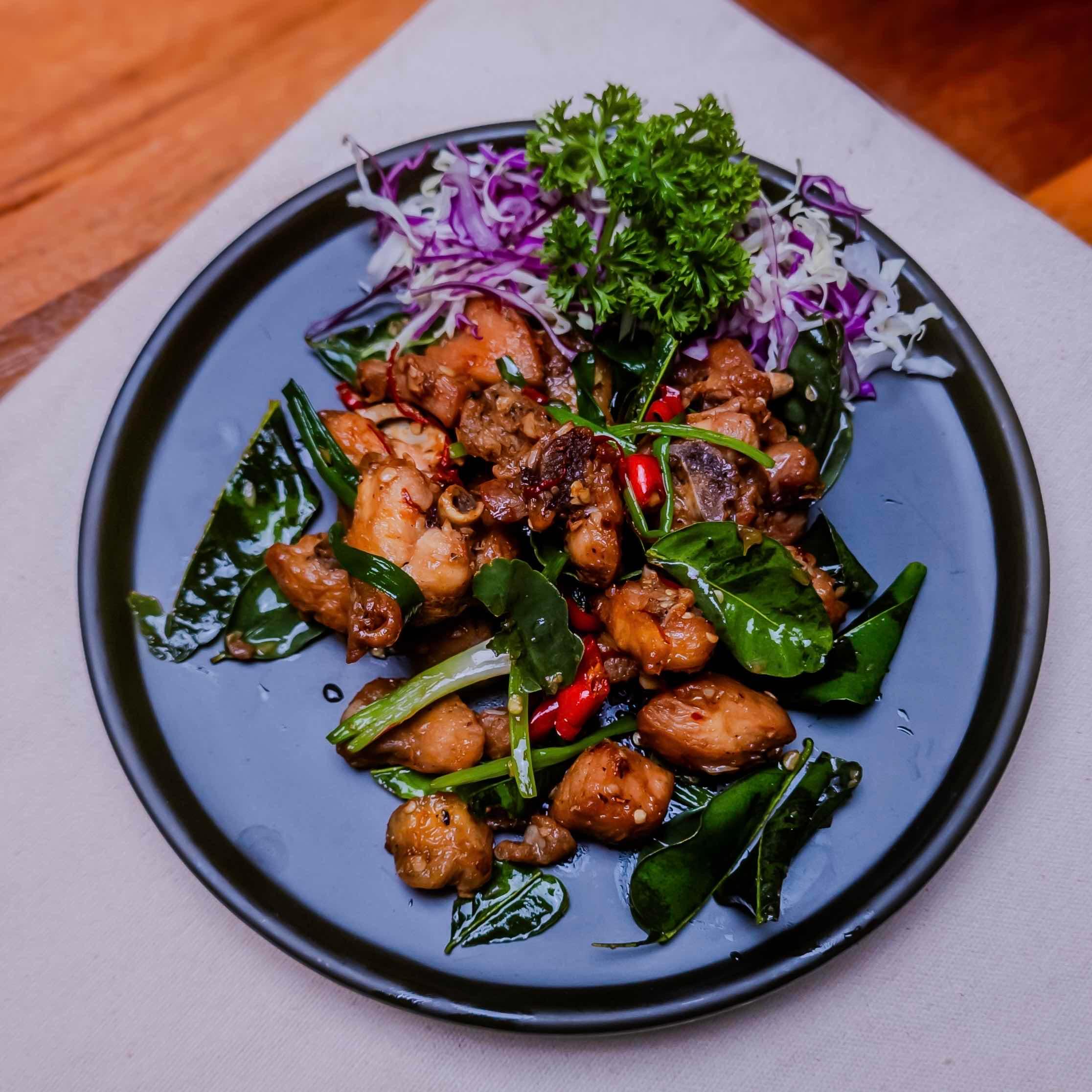 មាន់លីងអំបិលម្ទេស