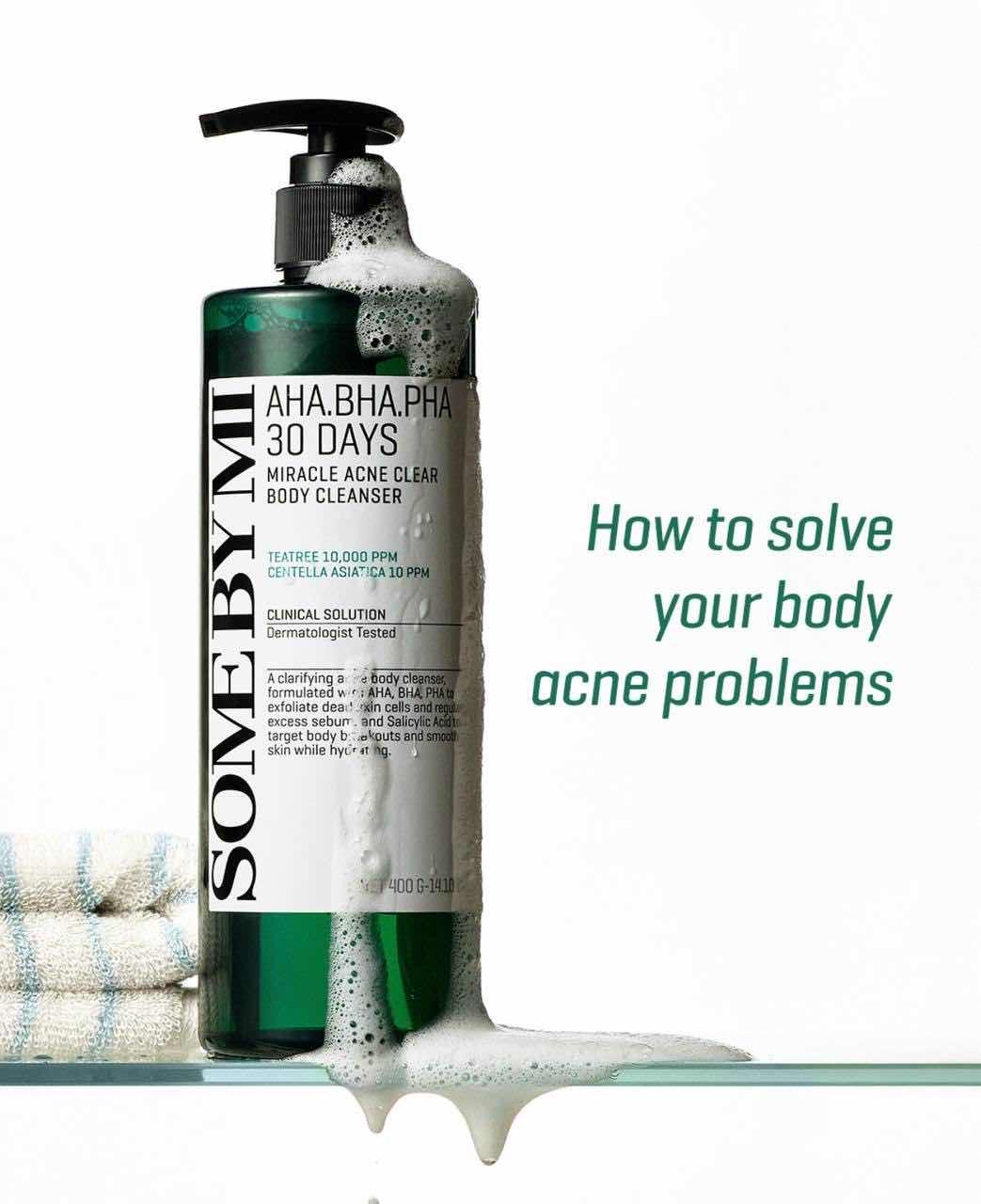 SOME BY MI AHA-BHA-PHA 30 Days Miracle Acne Body Cleanser 400g
