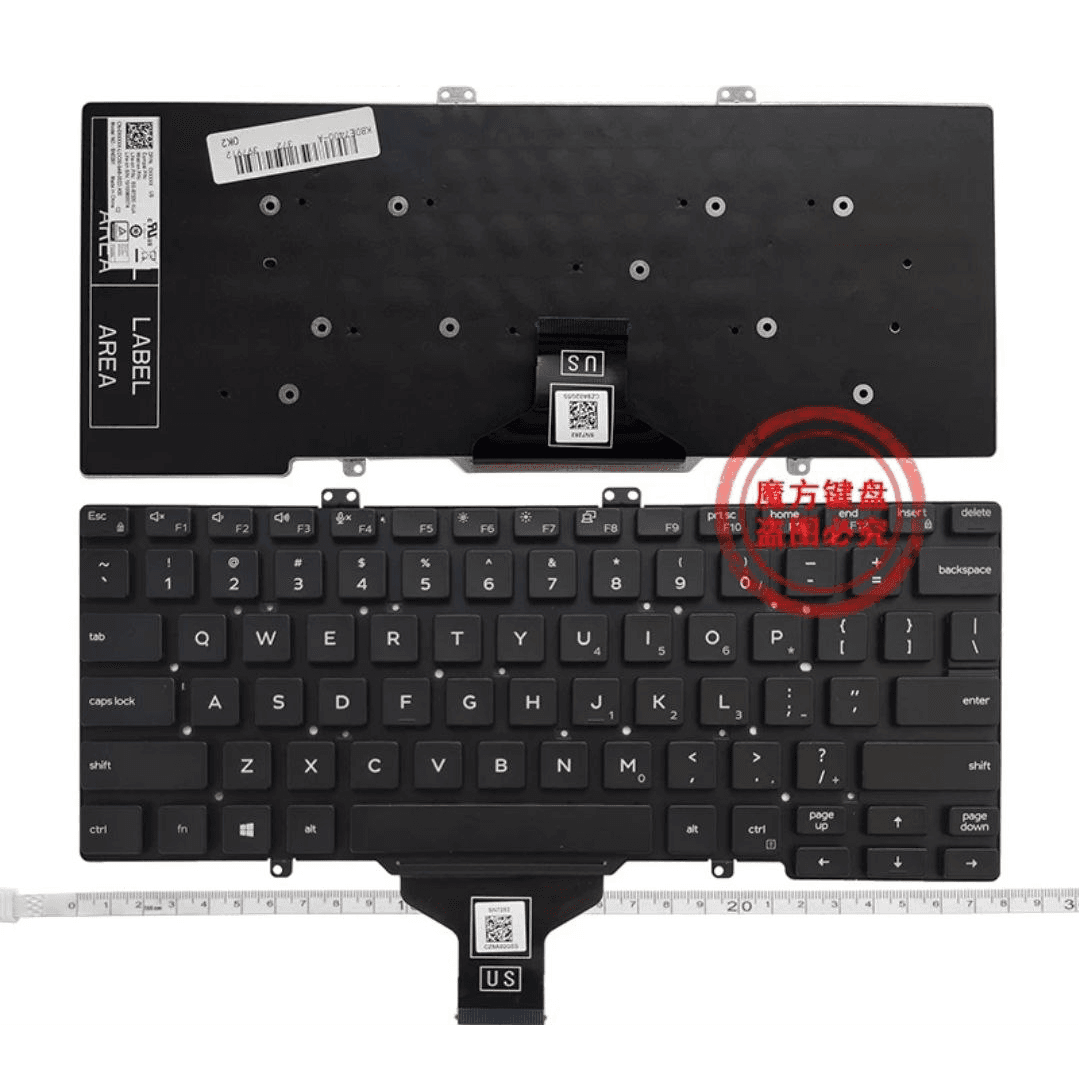 Keyboard Laptop Dell Latitude L3400 5400 5401 5411 7400 5410 5402 P98G