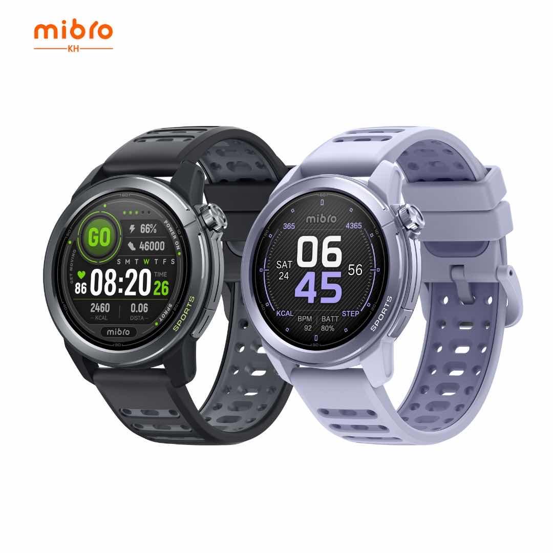 Mibro GS Active 2 ពាក់បានទាំងបុរសនិងនារី