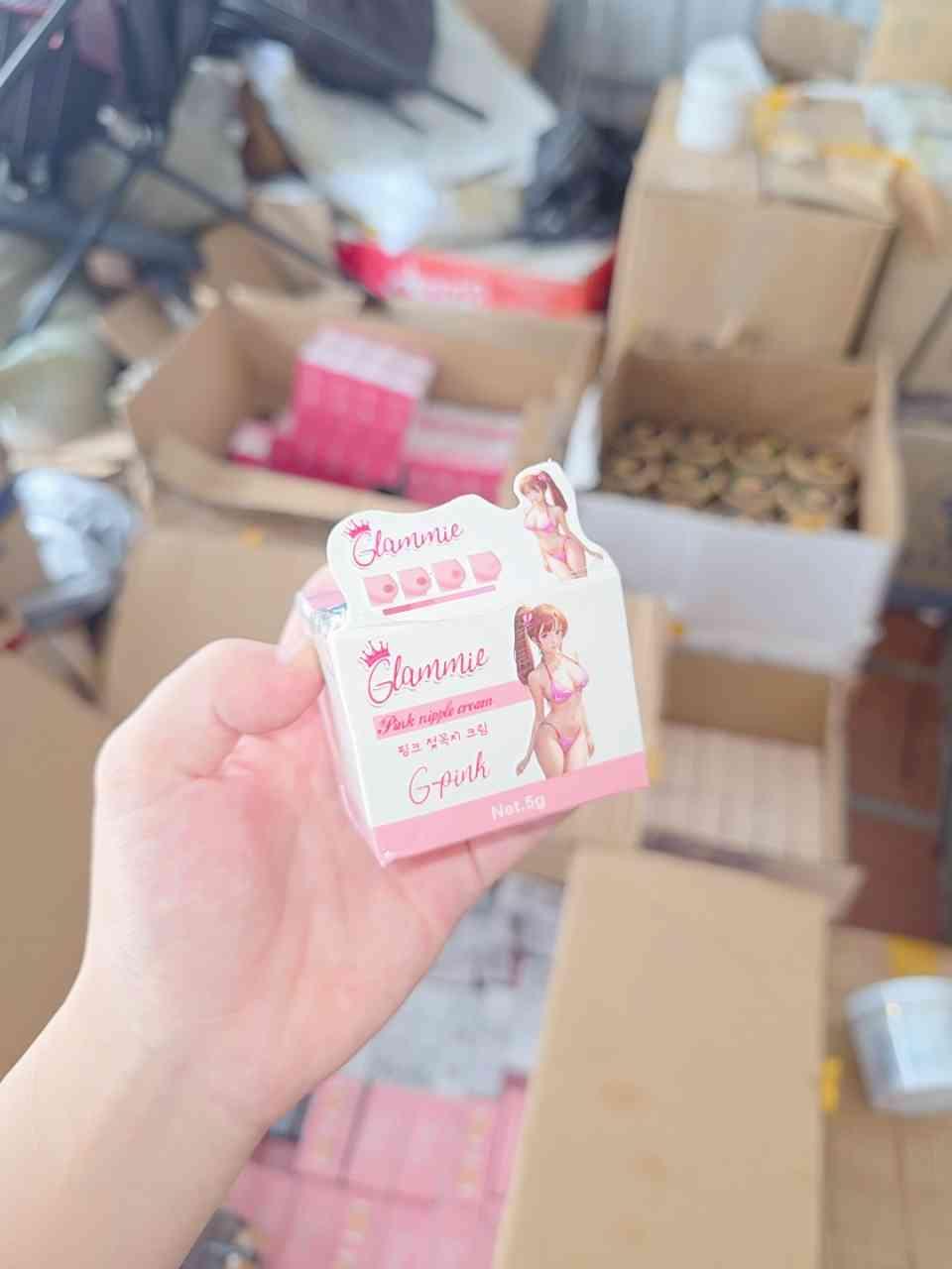 Cream g pink