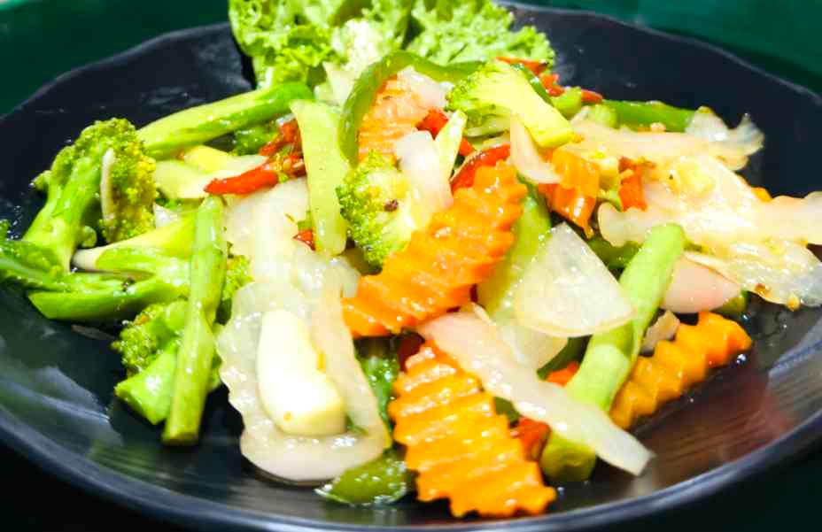 ឆាបន្លែ / Fried Vegetables