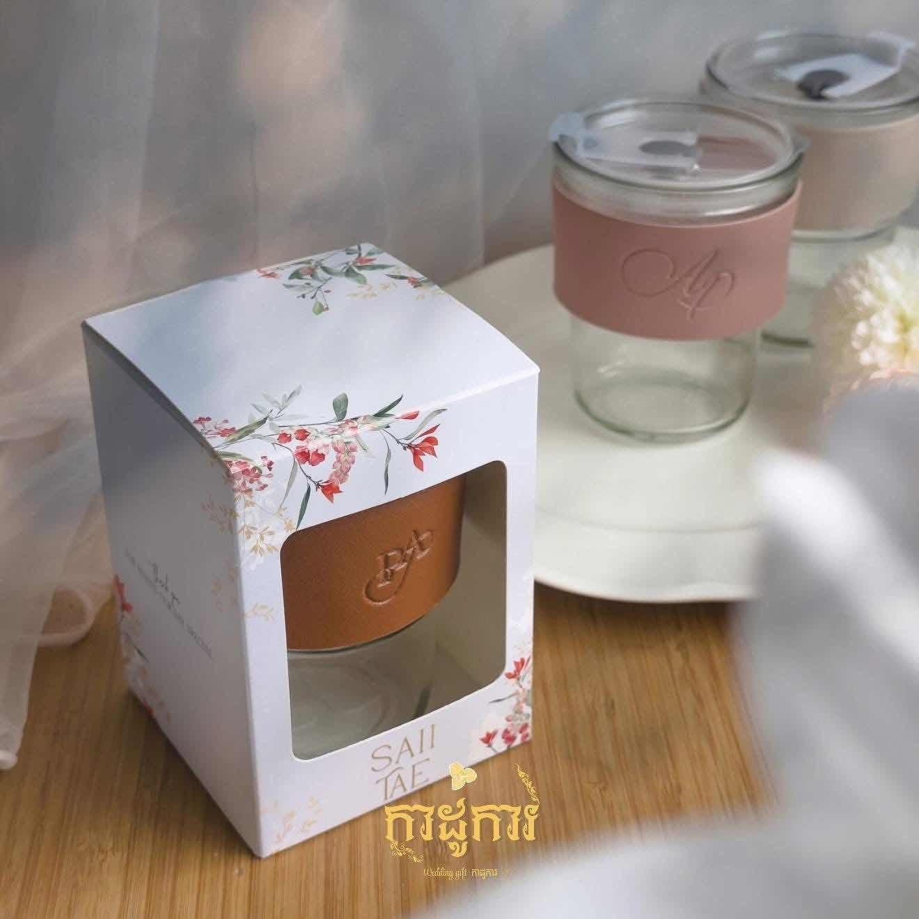 កាដូកែវ​ customize ចំណុះ 450ml