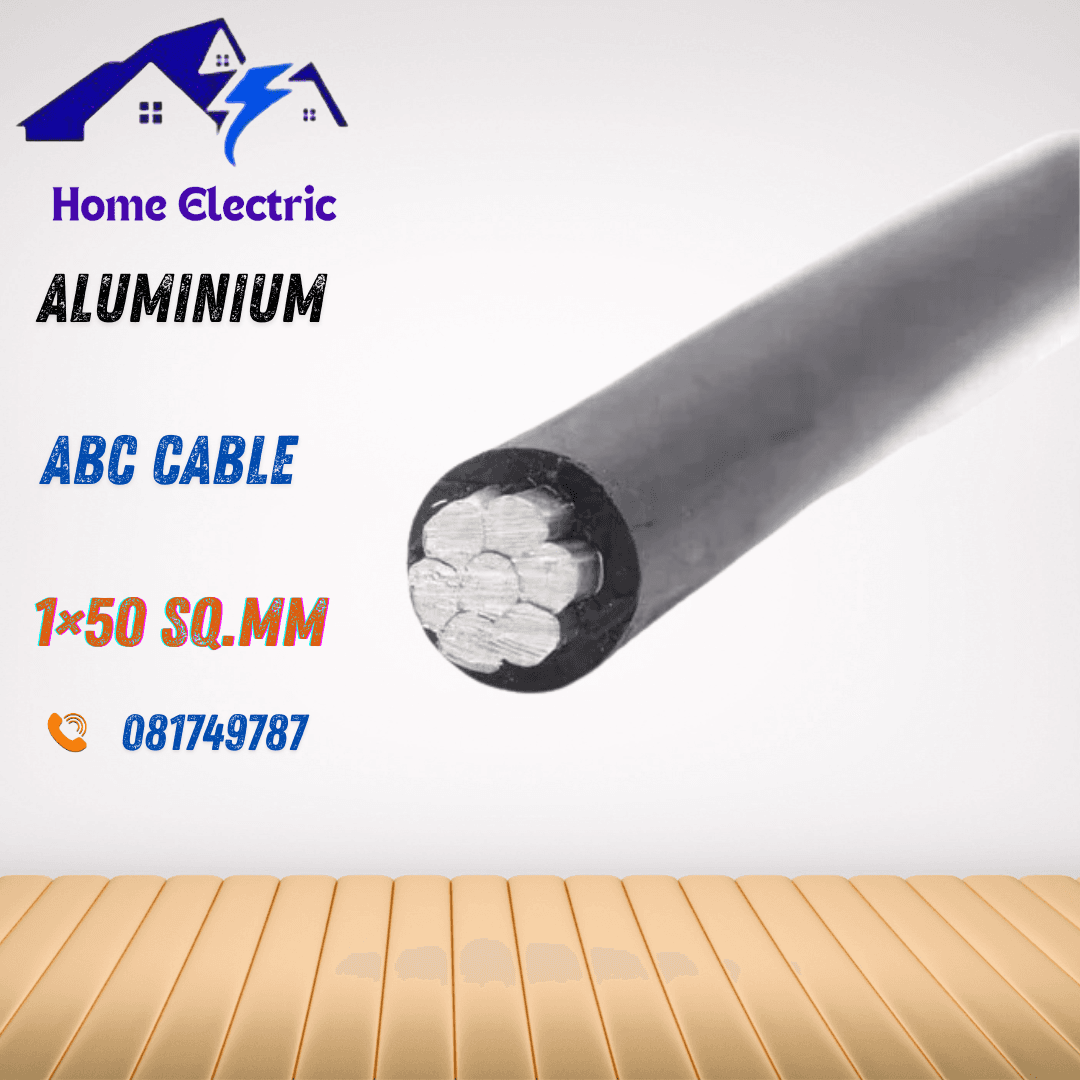 ខ្សែភ្លើងអាលុយមីញ៉ូម ABC 1x50 Sq.mm