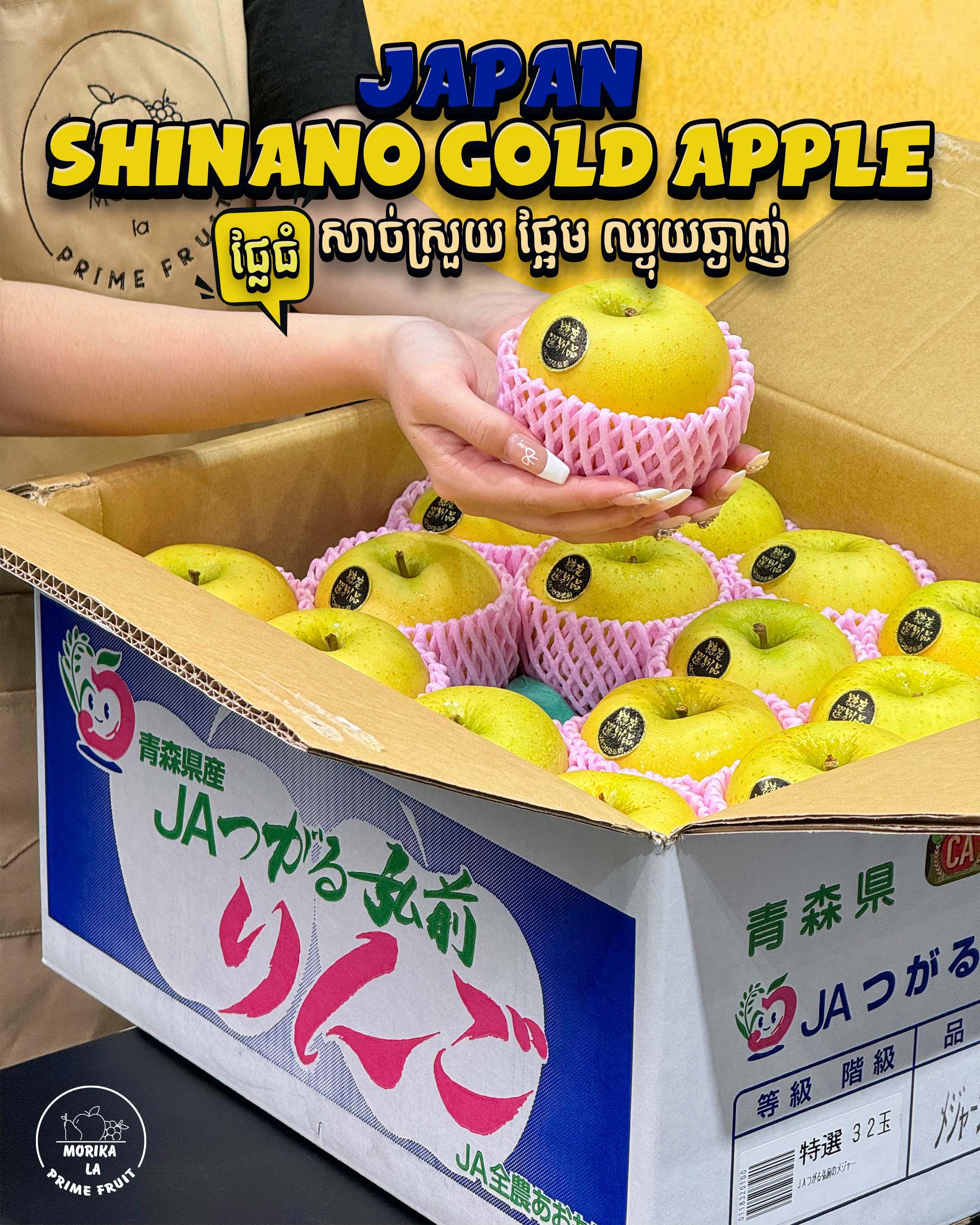 Japan Shinano Gold Apple 🍎🇯🇵