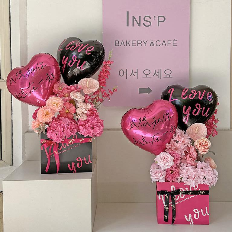 ប្រអប់ផ្កាក្រដាស Paper Flower Box 