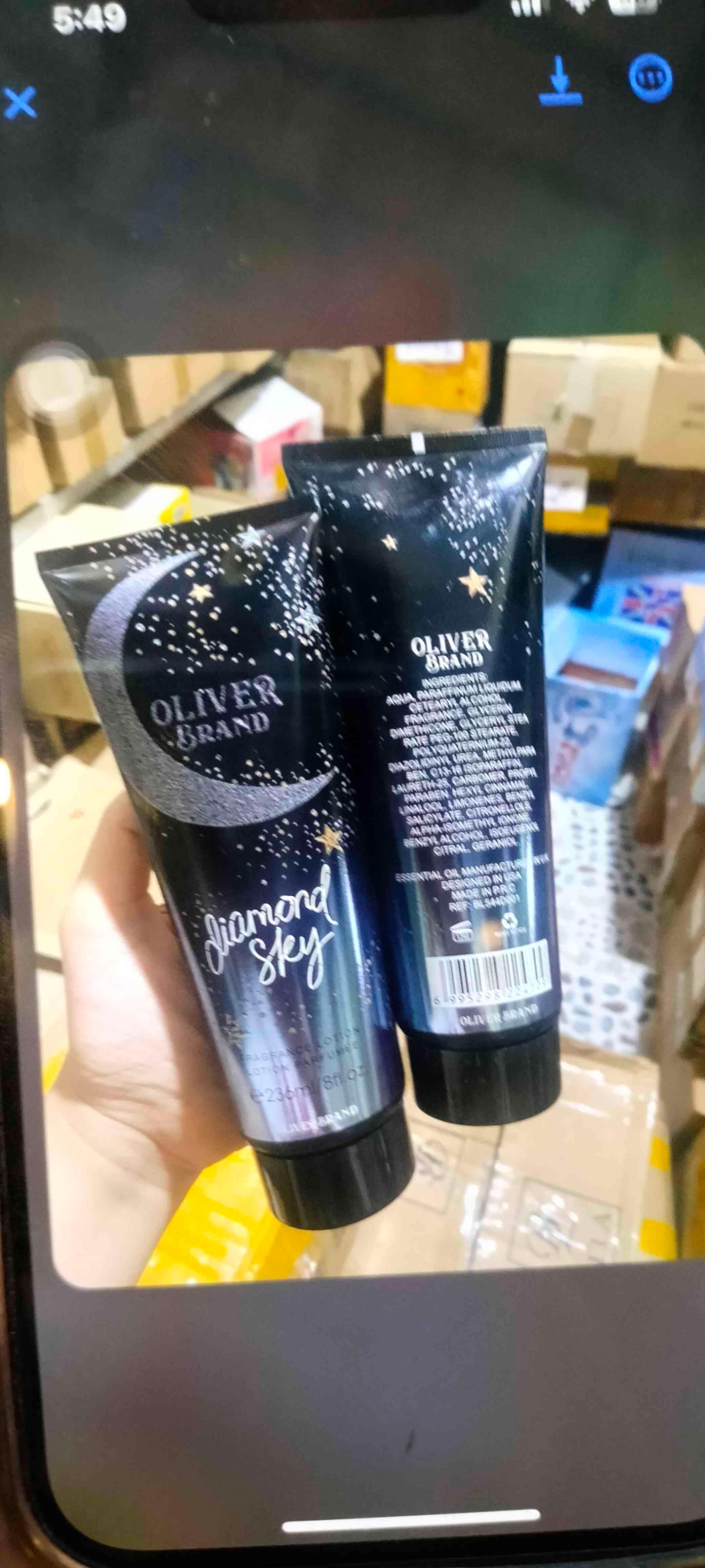ឡេទឹកអប់Oliver.Brand