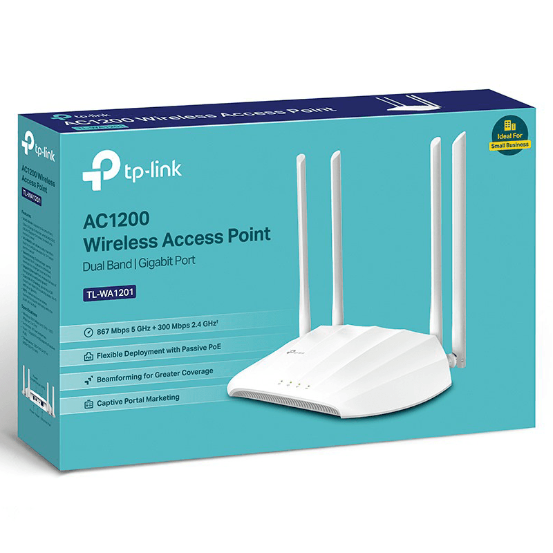 TP-LINK Wireless Access Point Dual Band l Gigabit Port TL-WA1201
