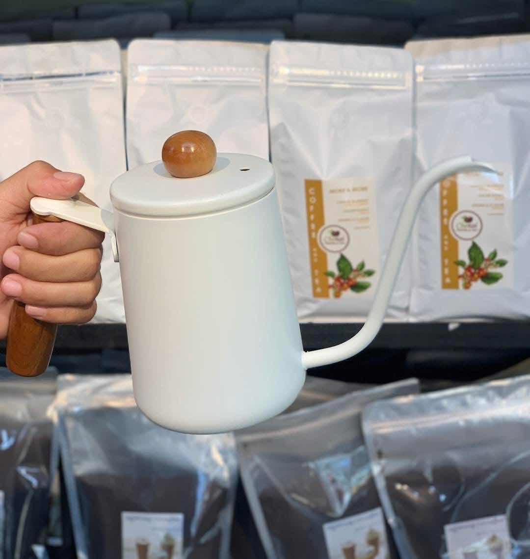 កំសៀវដែក-Coffee drip pot 600ml