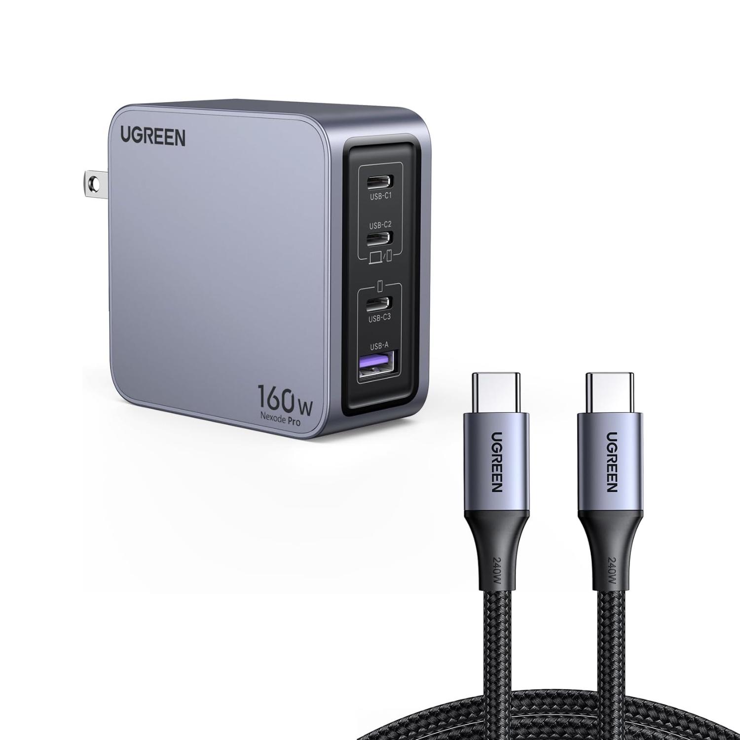 UGREEN Nexode Pro 160W 4-Port GaN Fast Charger