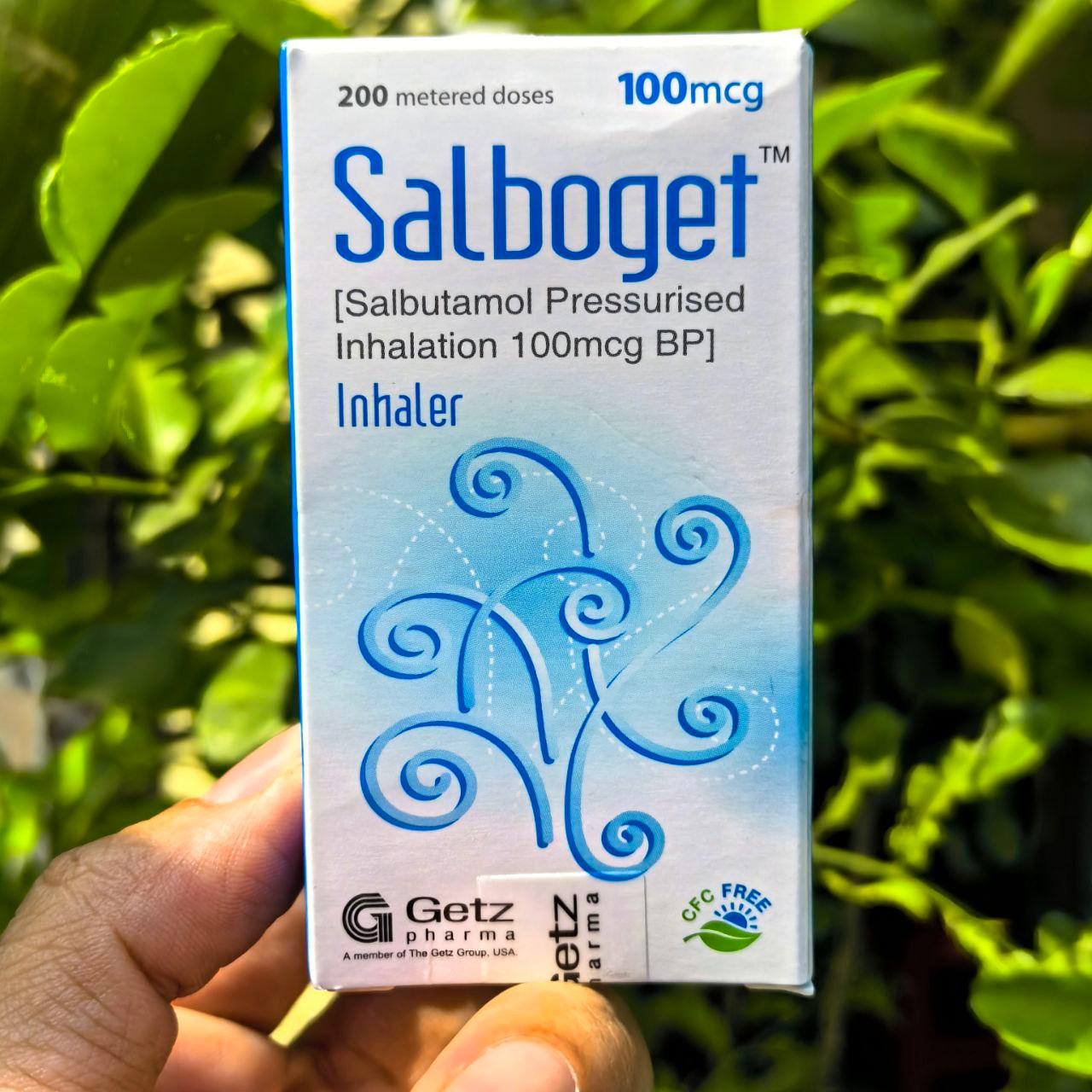 SALBOGET (salbutamol pressurised inhalation 100mg) 01/2025