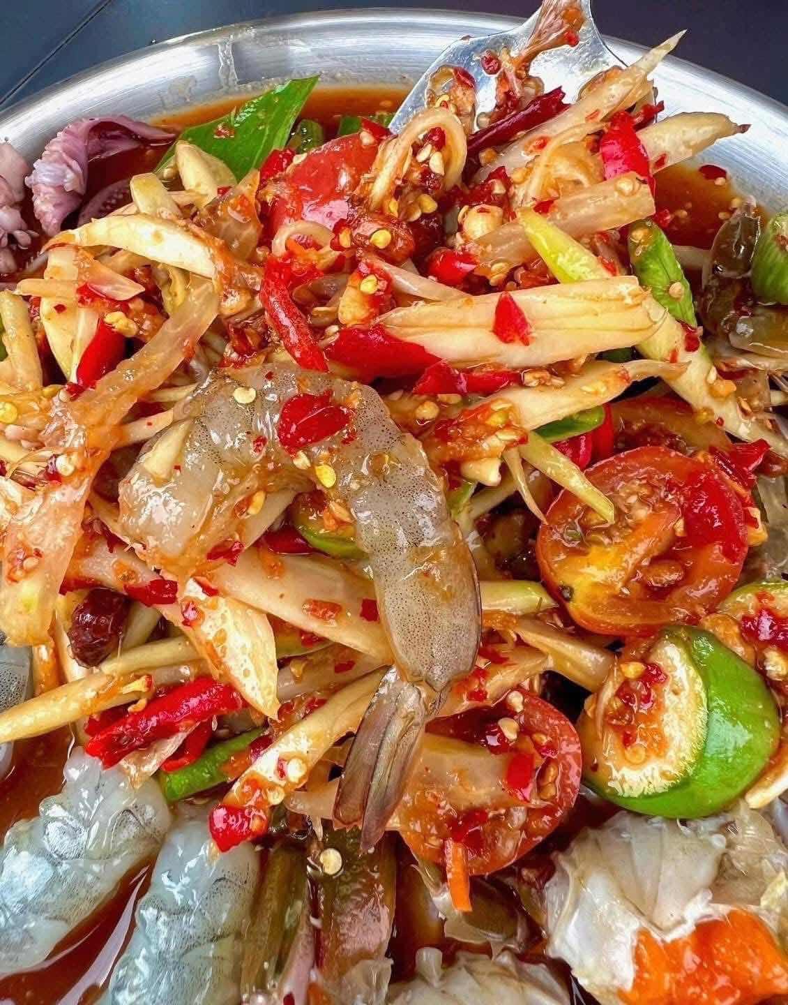 បុកល្ហុង គ្រឿងសមុទ្រ ចានតូច