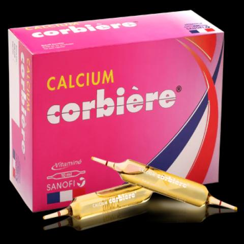 CALCIUM CORBIERE adult 30amp 10/2025 ប្រអប់