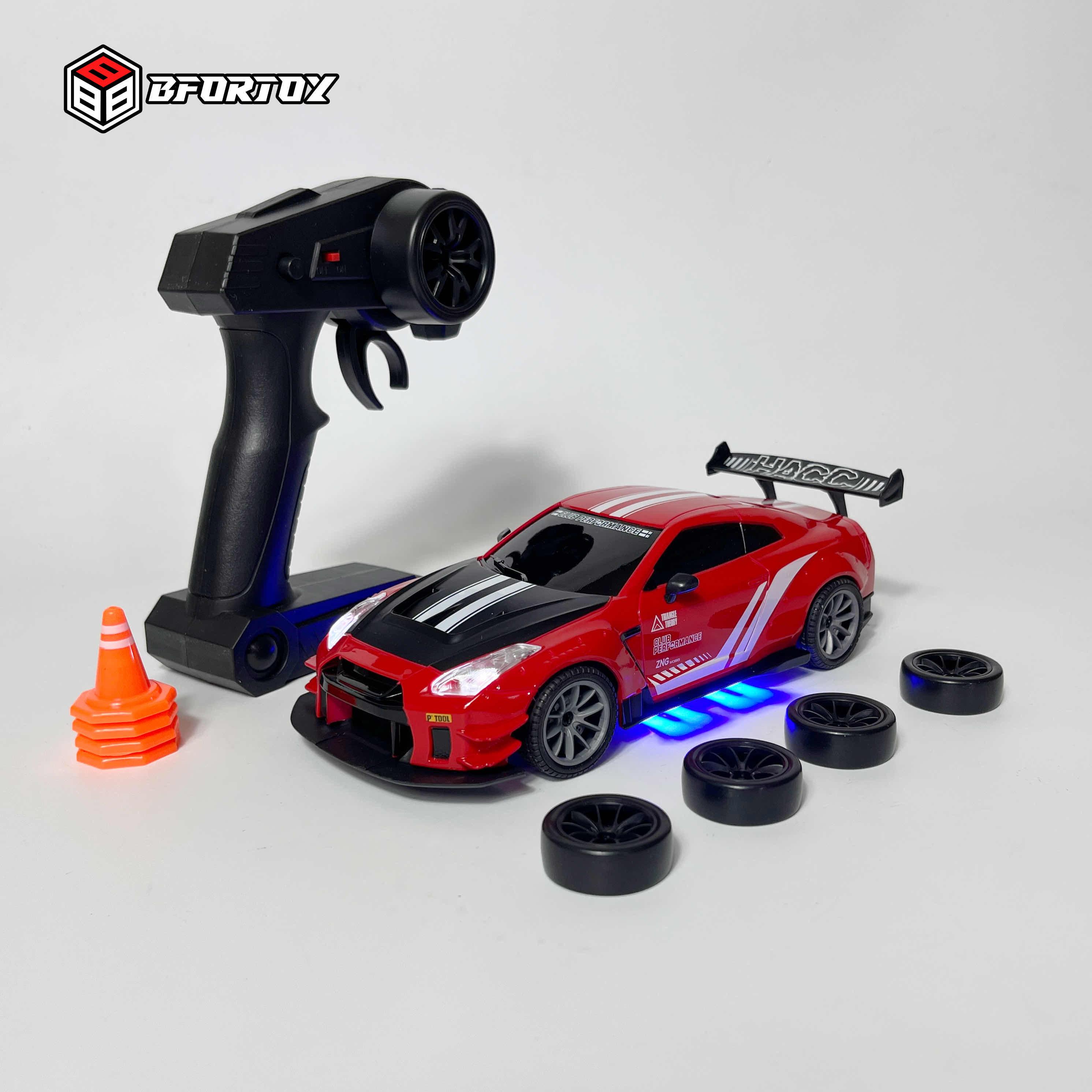 ឡានបញ្ចា Drift Rc ទំហំ 1/24 - GTR R35