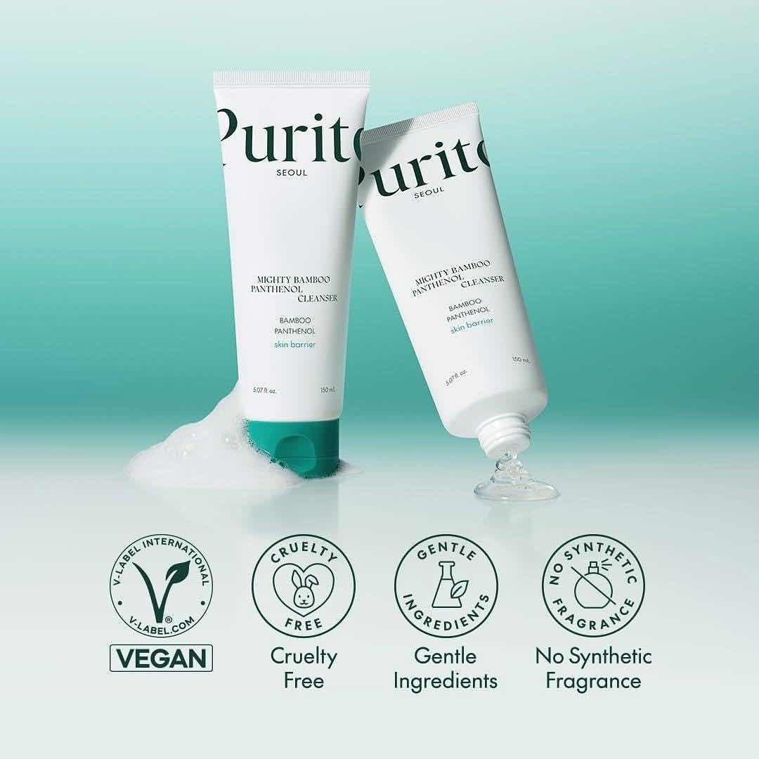 Purito SEOUL - Mighty Bamboo Panthenol Cleanser