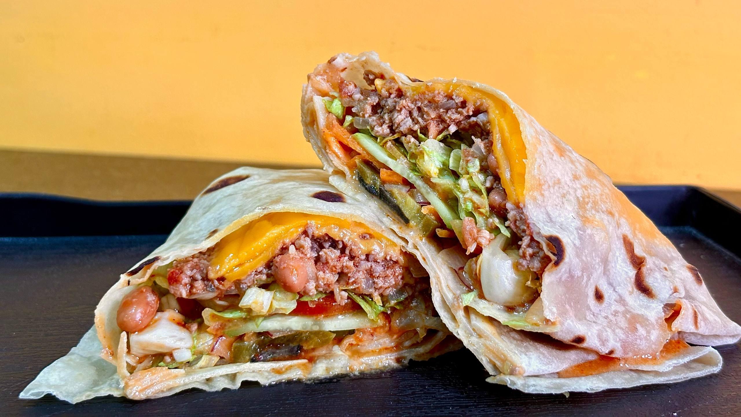 Beef Pinto Wrap
