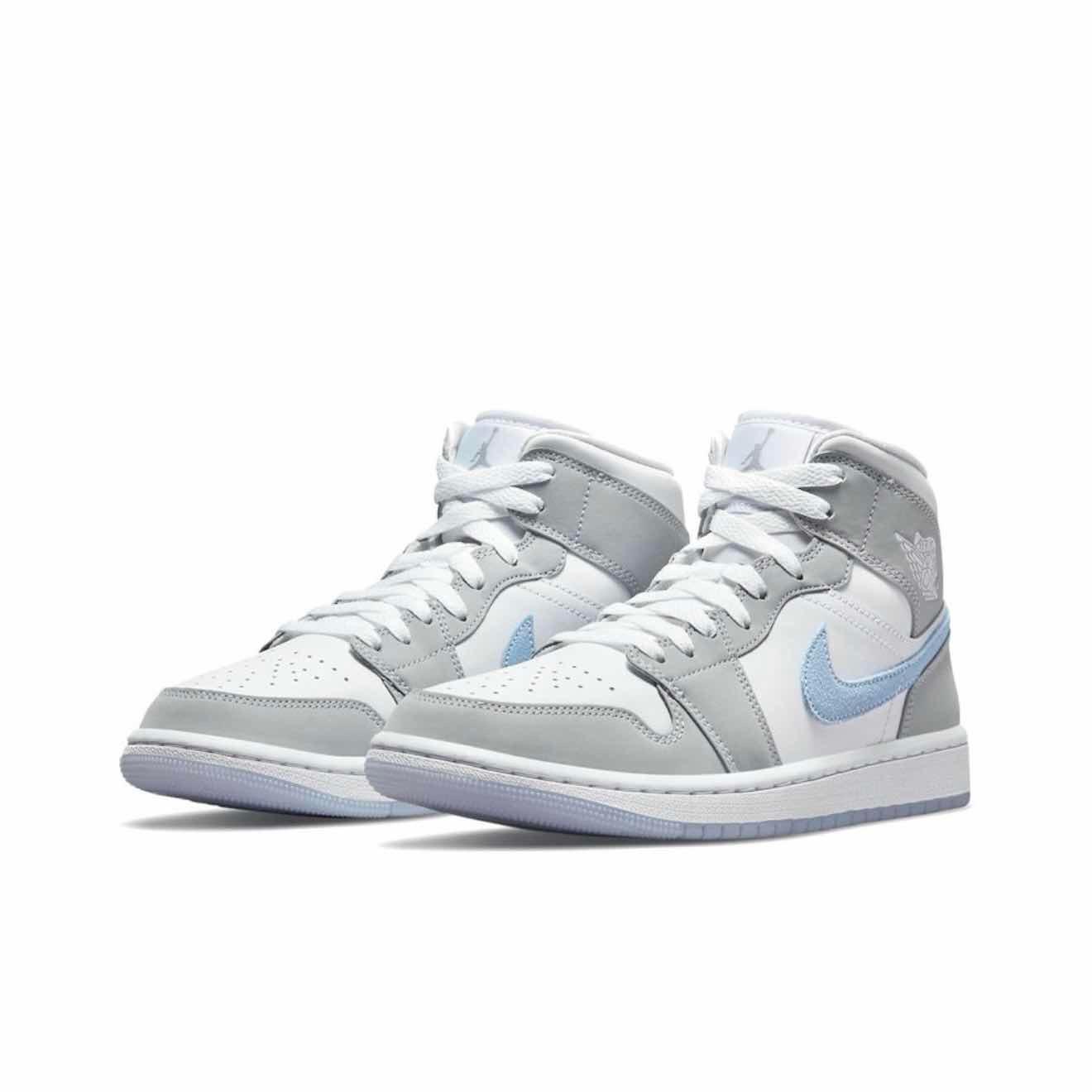 AJ1 Mid Wolf Grey