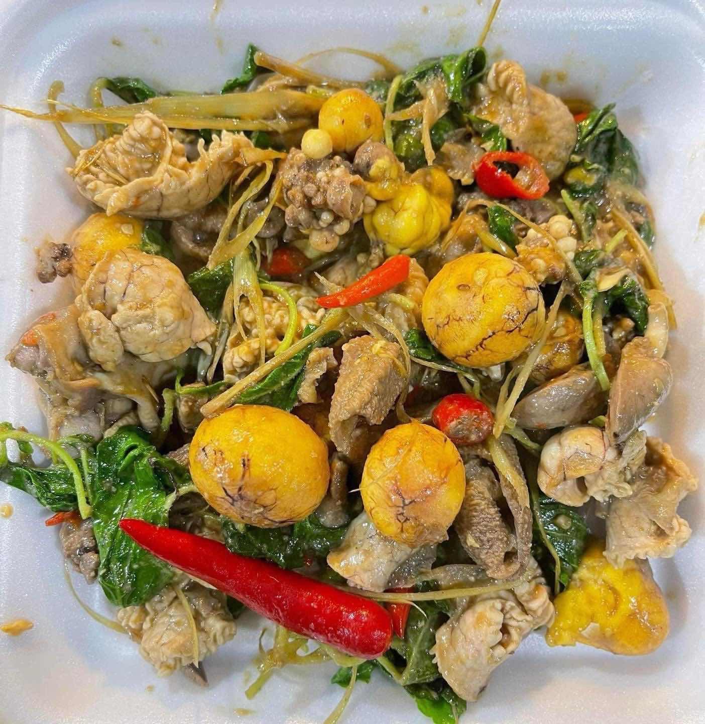 កន្សោមមាន់ឆាម្រេះព្រៅ