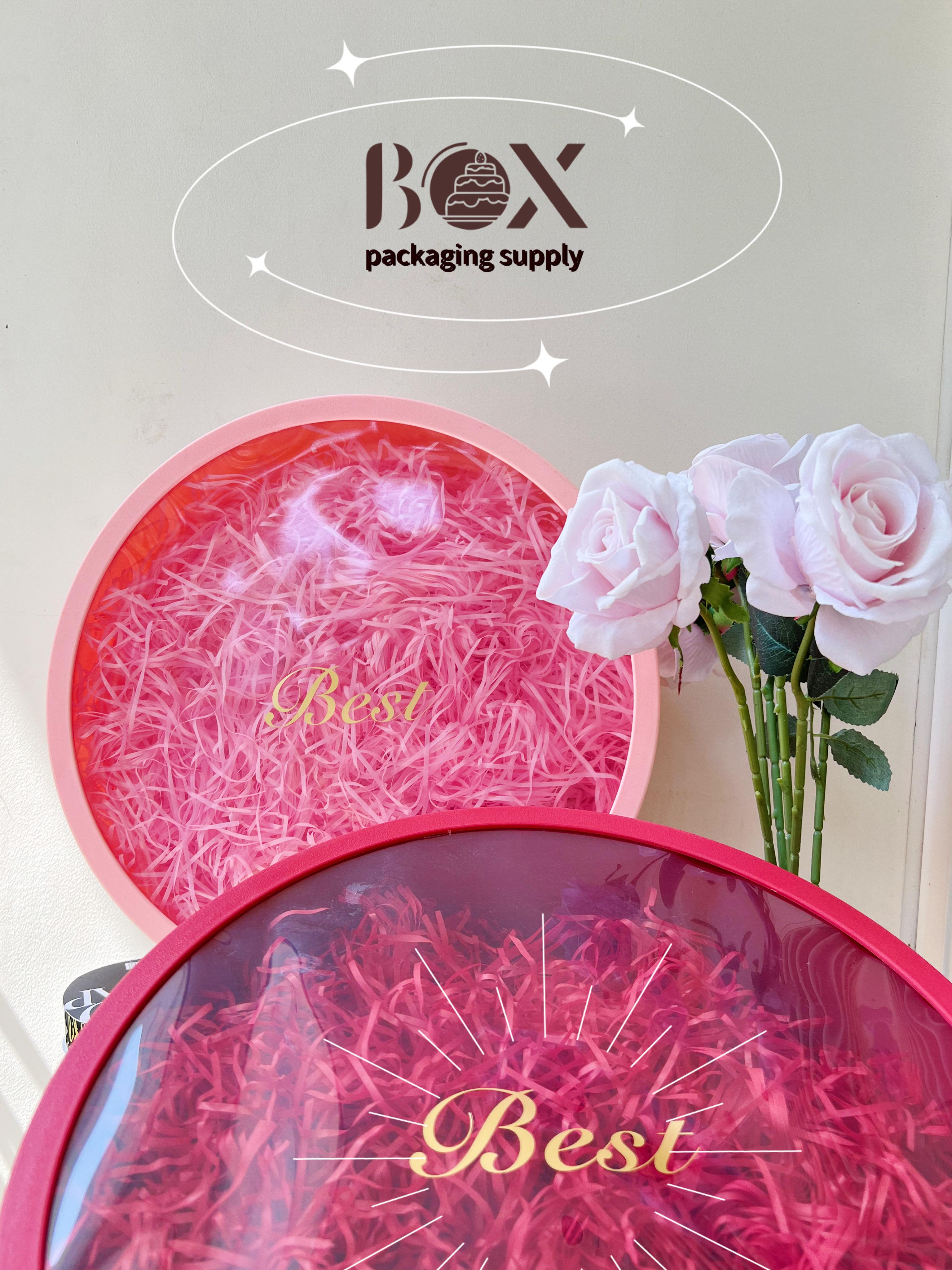 ប្រអប់ផ្កាមូល​ Round Flower Box 