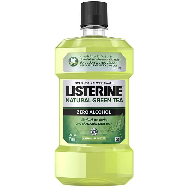 LISTERINE GREEN TEA 750ML