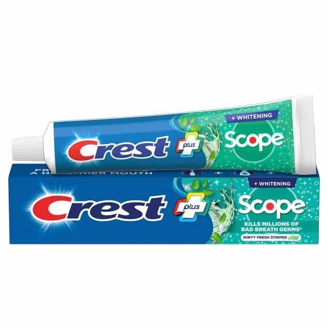 Crest Complete + Scope Toothpaste 