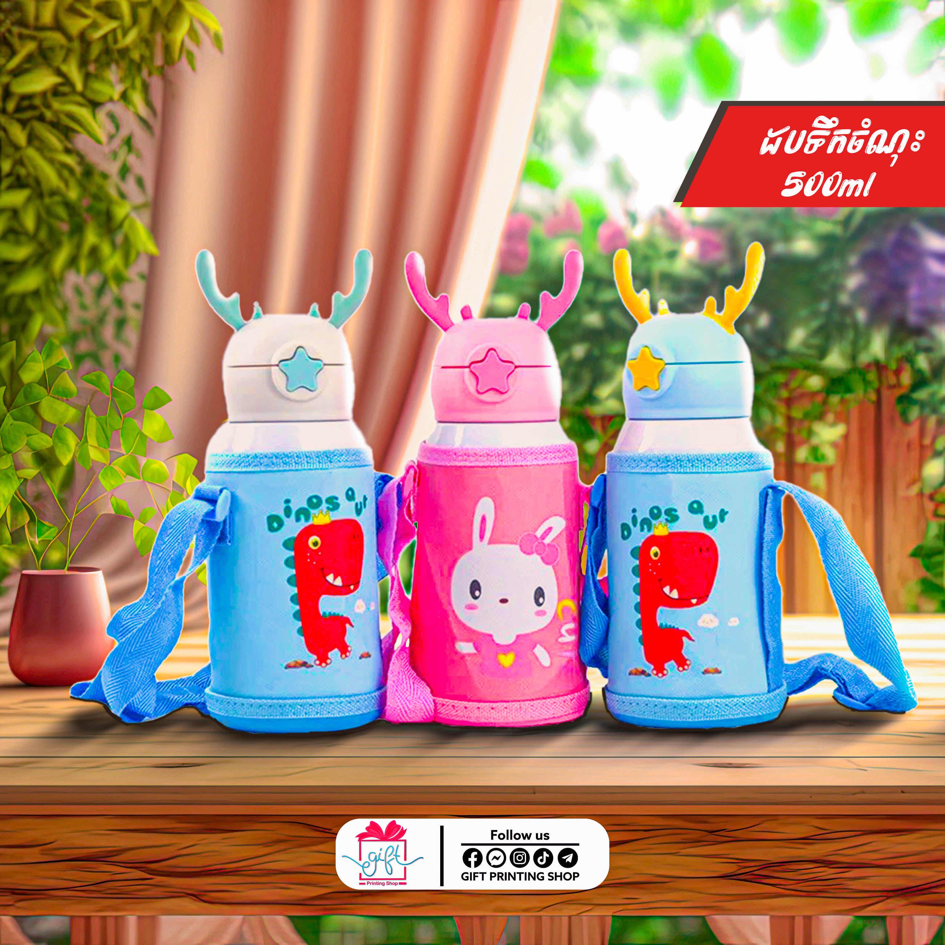 ព្រីនរូបថត​ ឬ​ Logo (500ml) 