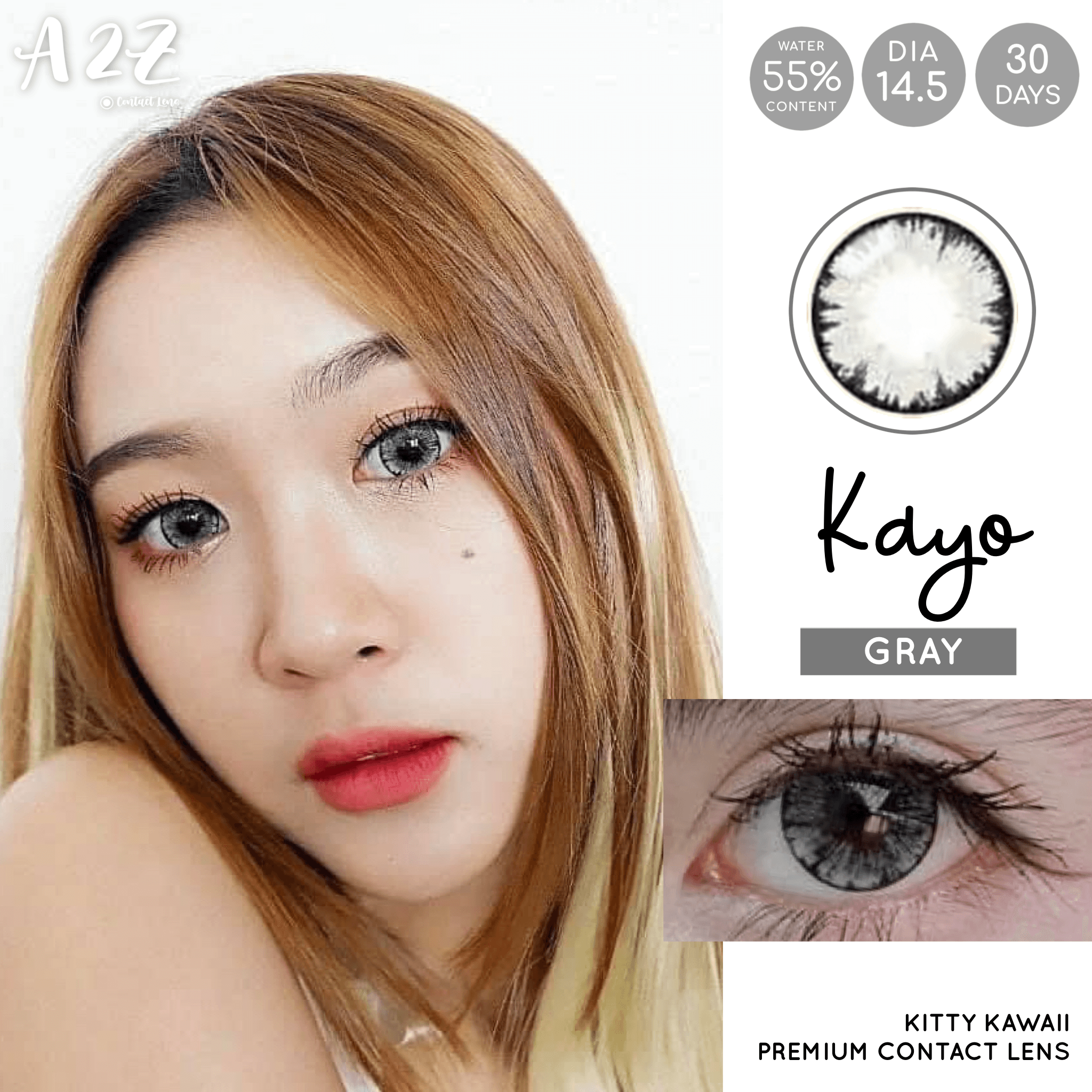 Kitty Kawaii- kayo gray