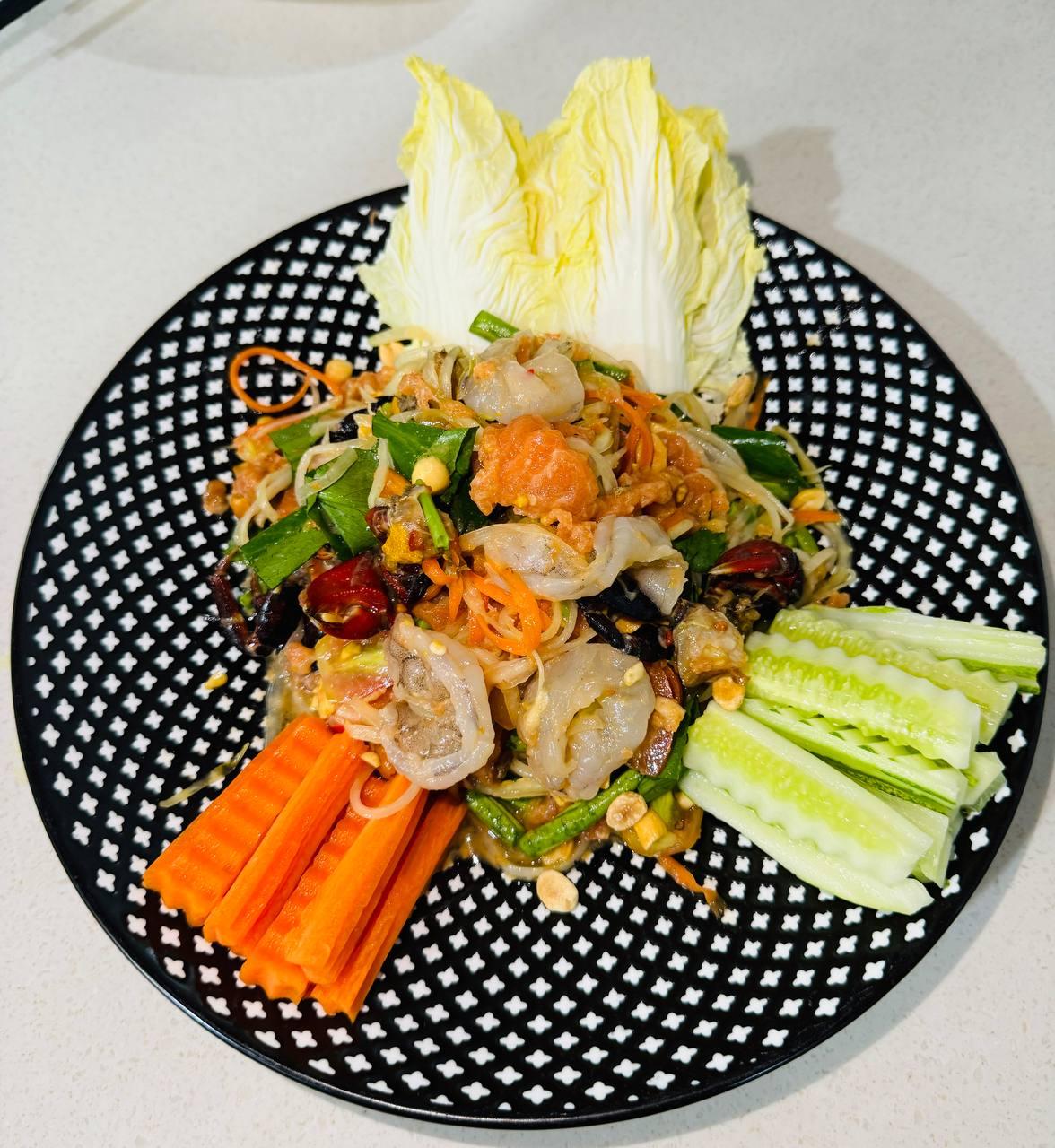 បុកល្ហុងសាល់ម៉ុន បង្គាស្រស់