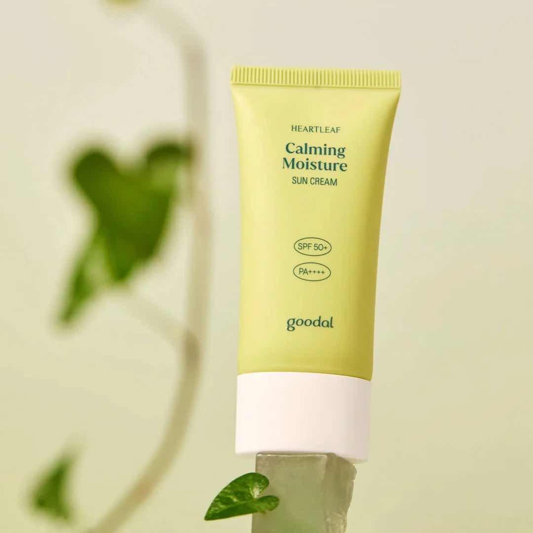 Goodal Heartleaf Calming Moisture Sun Cream 