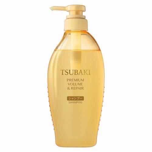 TSUBAKI PREMIUM VOLUME & REPAIR SHAMPOO (gold) 490ml