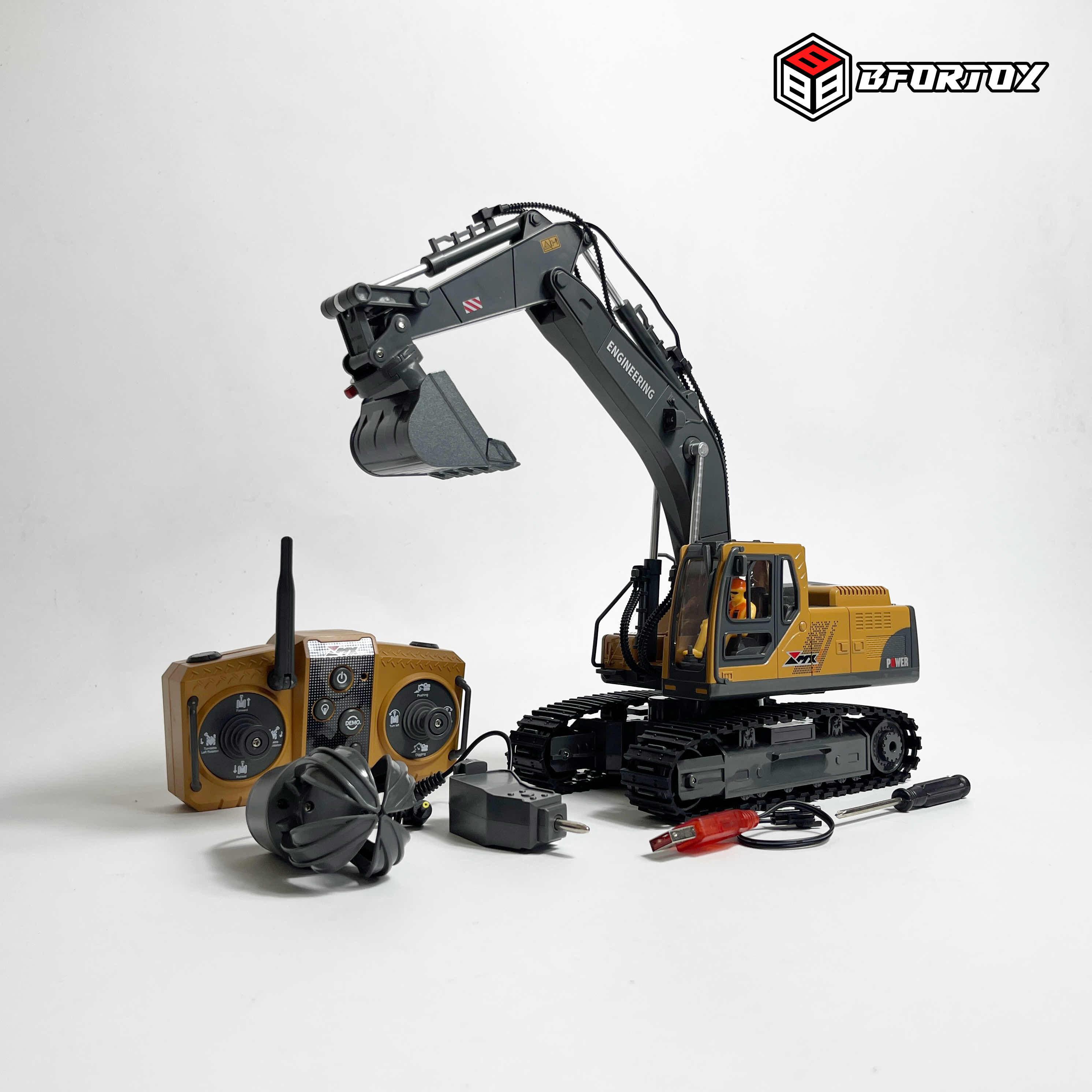 Excavator បញ្ចា 3 in 1 - ទទួលបានដៃ 3 ក្នុងឈុត