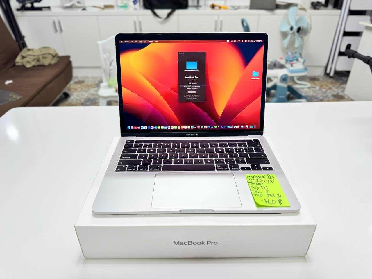 Macbook Pro 2020 M1/8/256