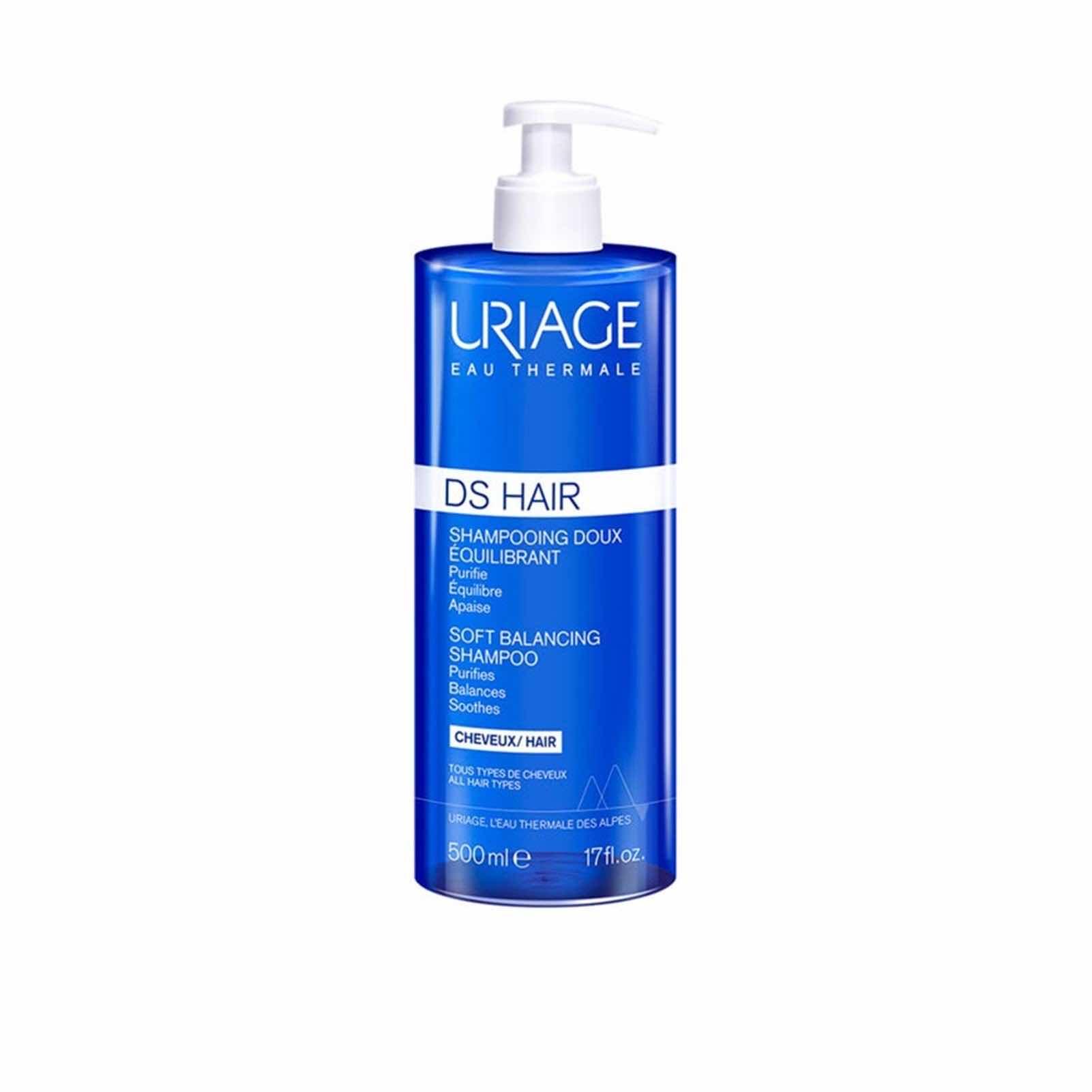 URIAGE DS HAIR SOFT BALANCING SHAMPOO 500ml