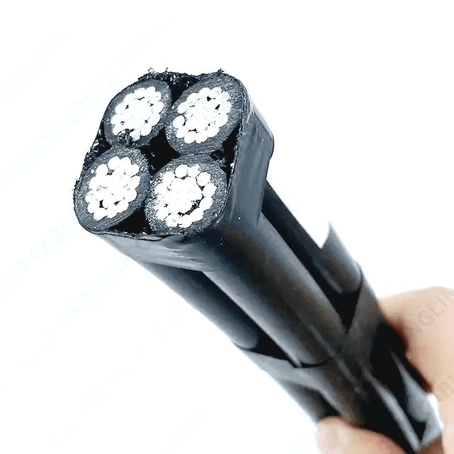 ខ្សែភ្លើងអាលុយមីញ៉ូម ABC 4x95 sq.mm