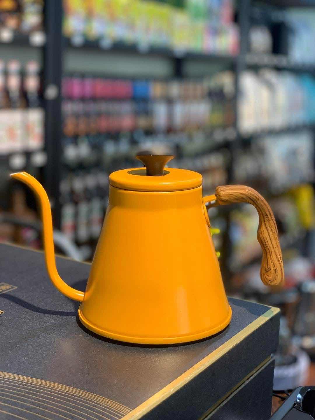 China-កំសៀវ- Pour Over Kettle មាននាឡិកាស្ទង់ (550ml)