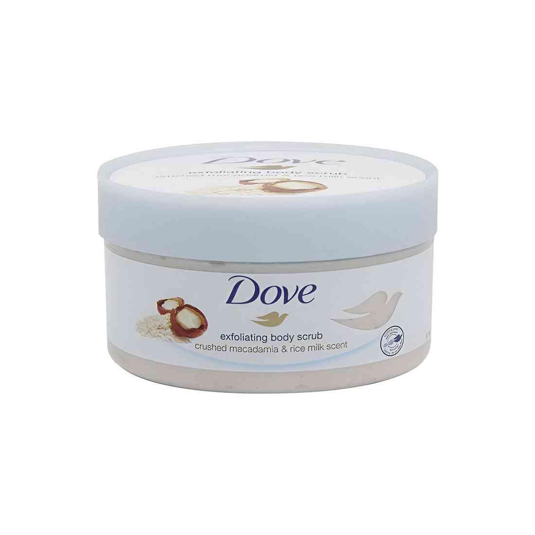 Dove Exfoliating Body Scrub Macadamia & Rice Milk 