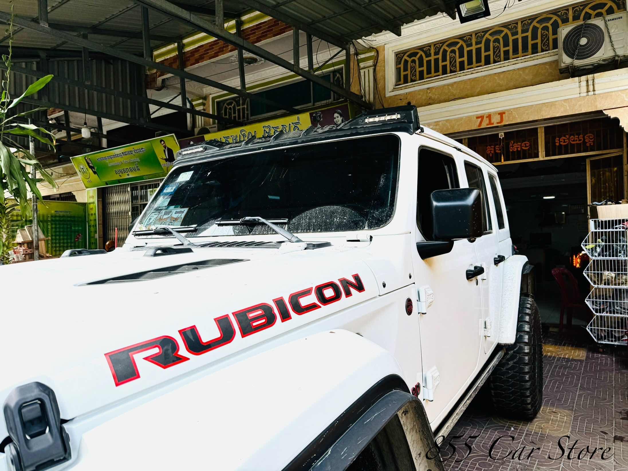 Spoiler មុខភ្លើង 2 Jeep 2018+