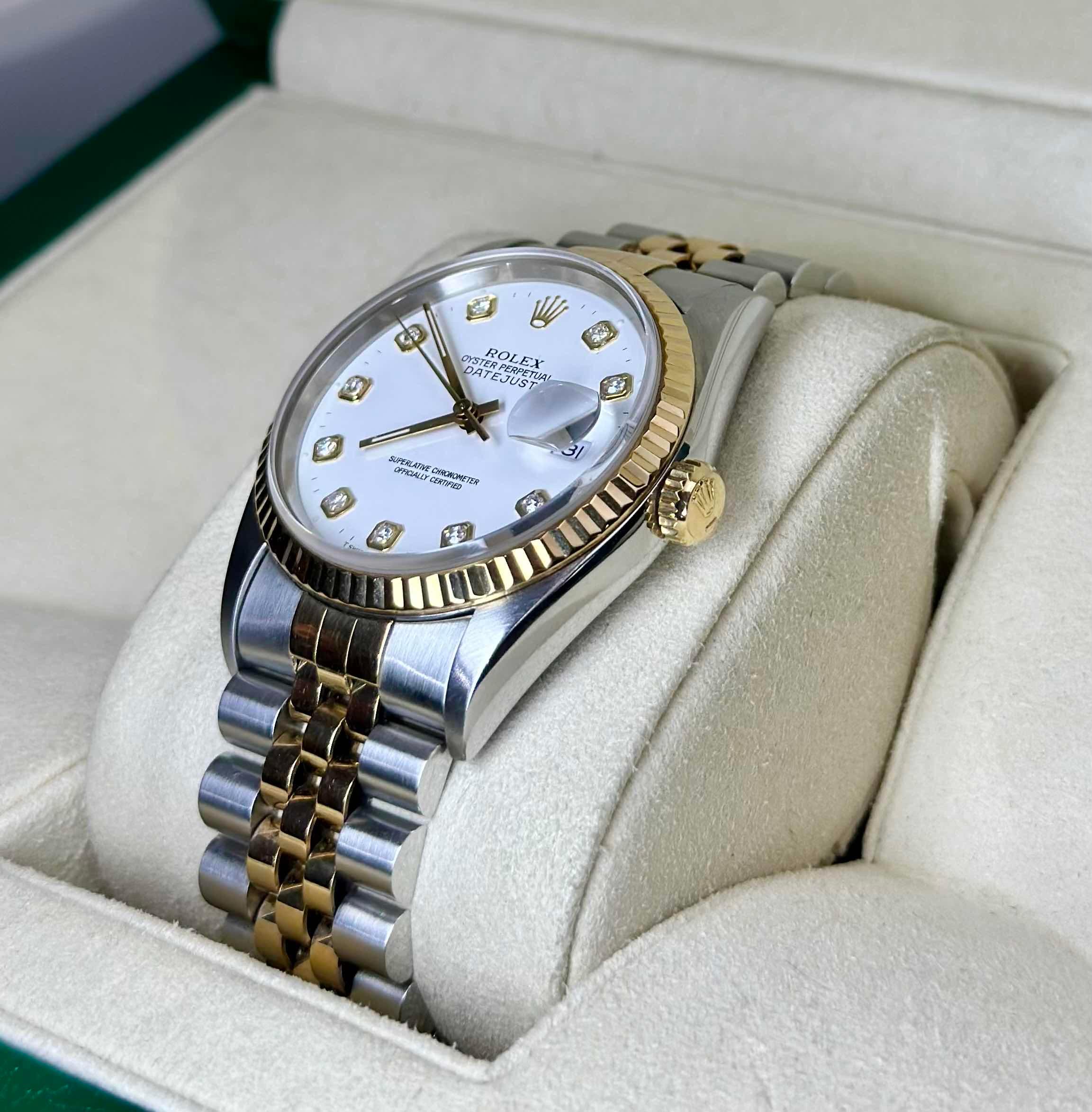 Rolex Datejust 36mm Yellow Gold Two-tone