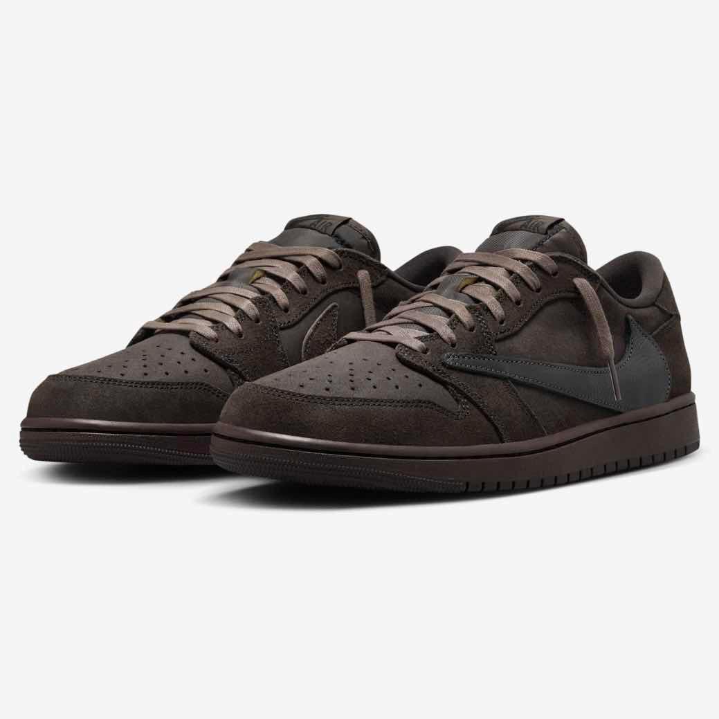 AJ1 X Travis Scott Brown VelVet