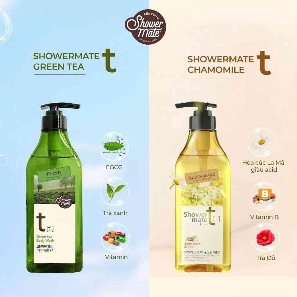 សាប៊ូដុសខ្លួន Shower mate ti