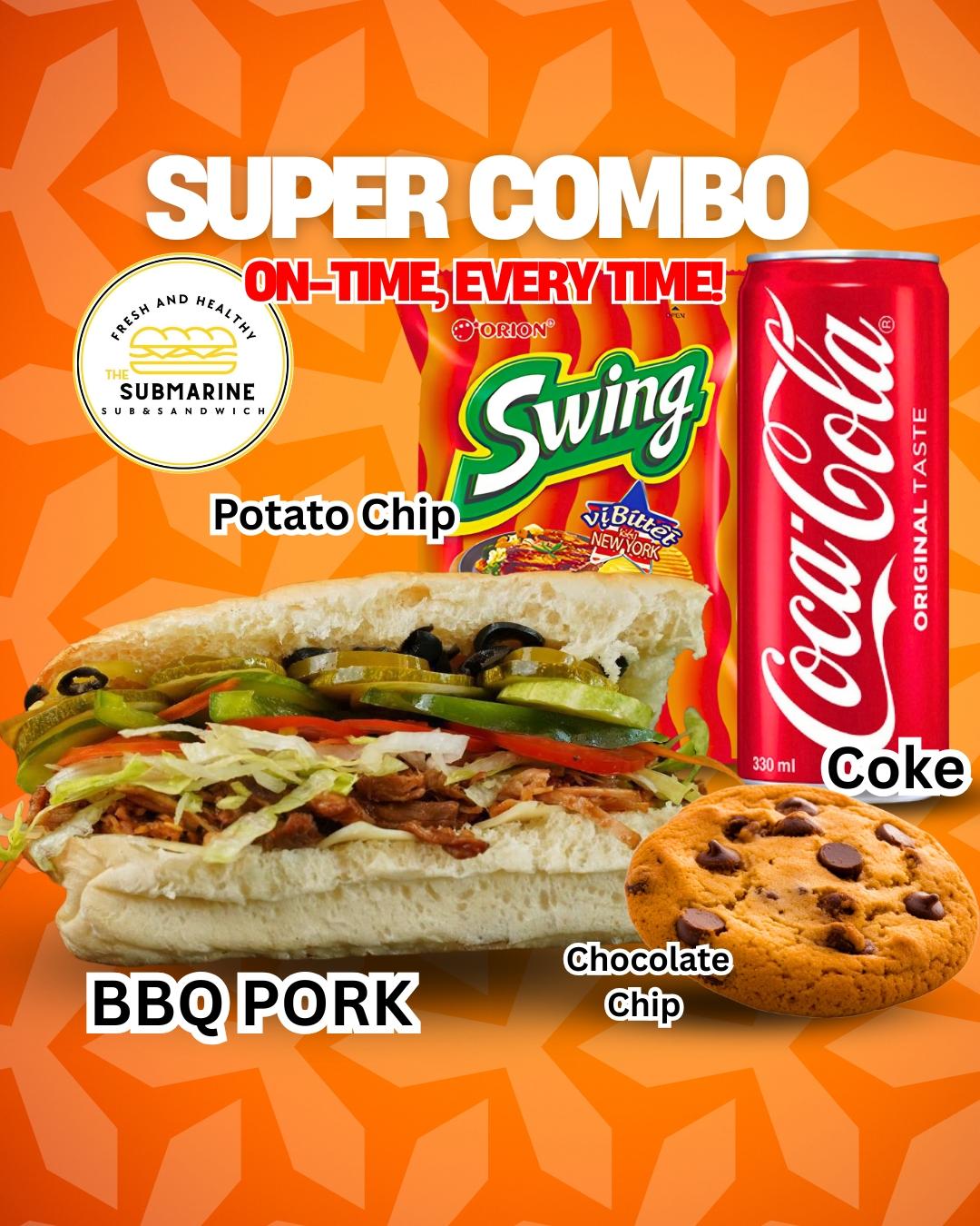 Super Comb Set 4in1 (BBQ Pork)