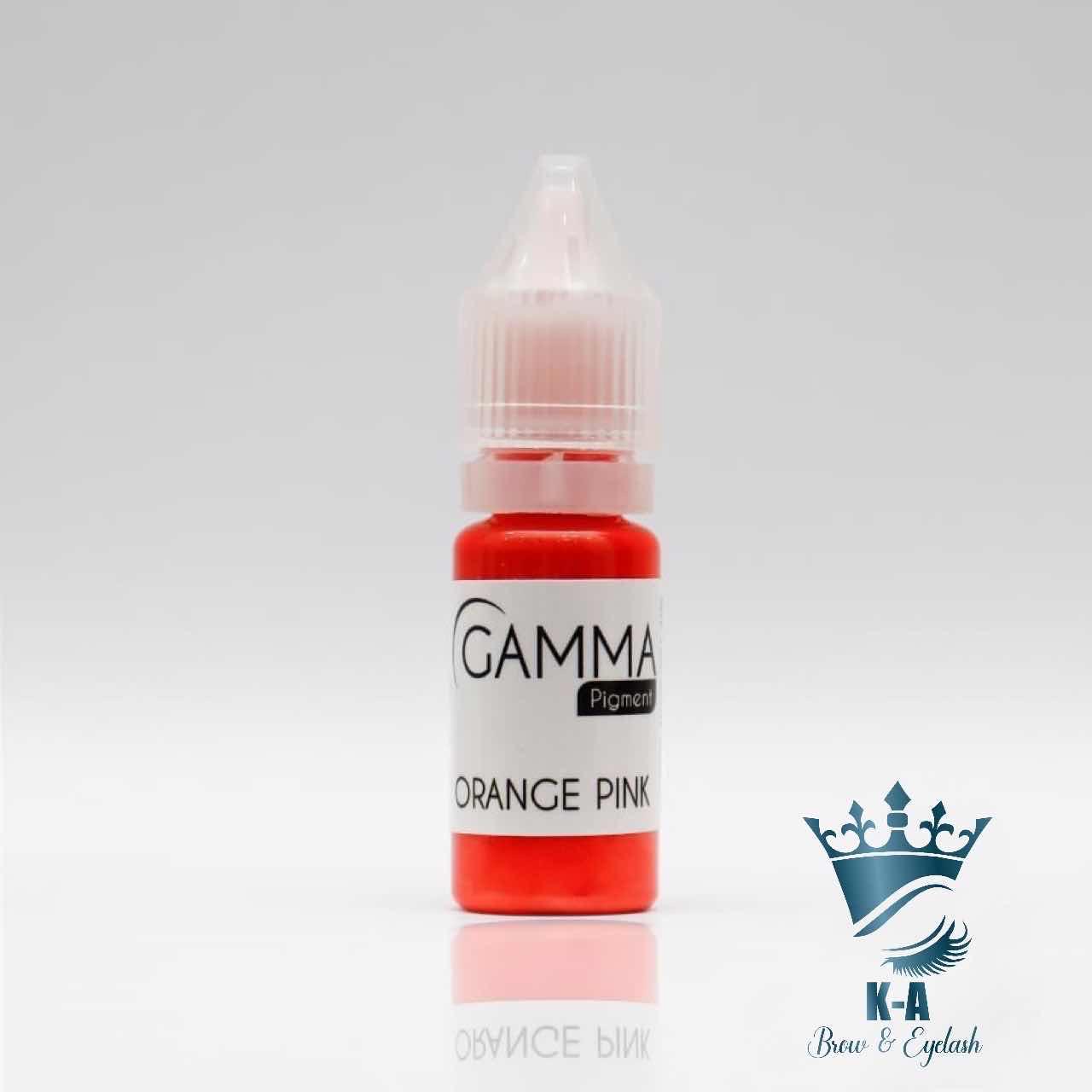 ទឹកថ្នាំបបូរមាត់​ Gamma orange-pink