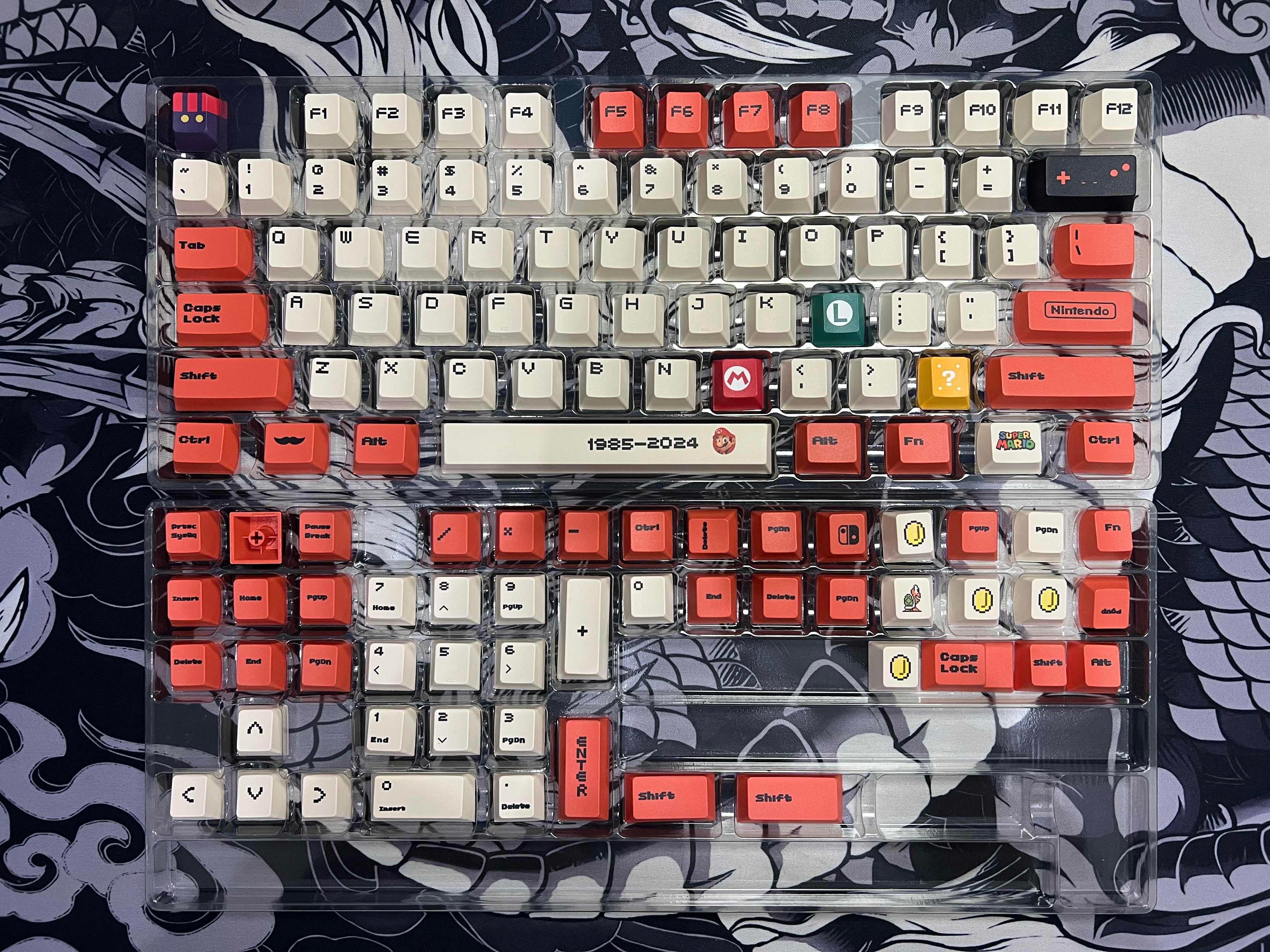 Keycap Mario