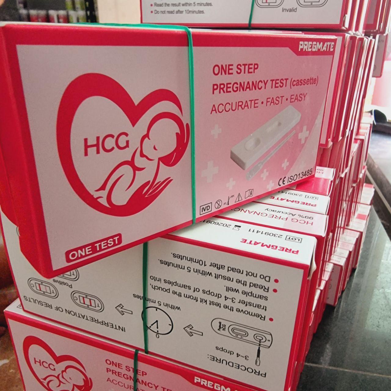 TEST PREGNANCY HCG (Cassette) Expired:01/27