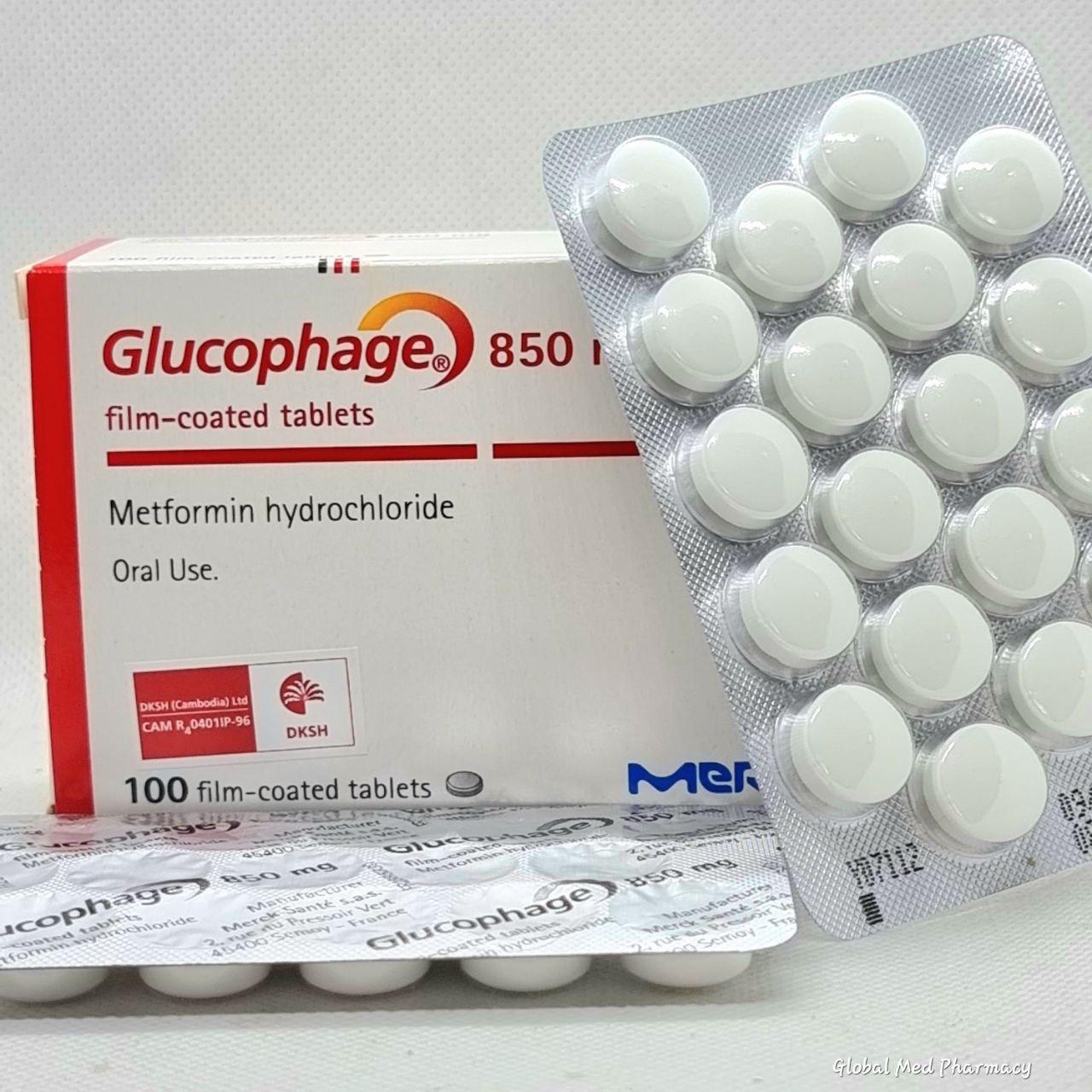 Glucophage 850mg B/10x10